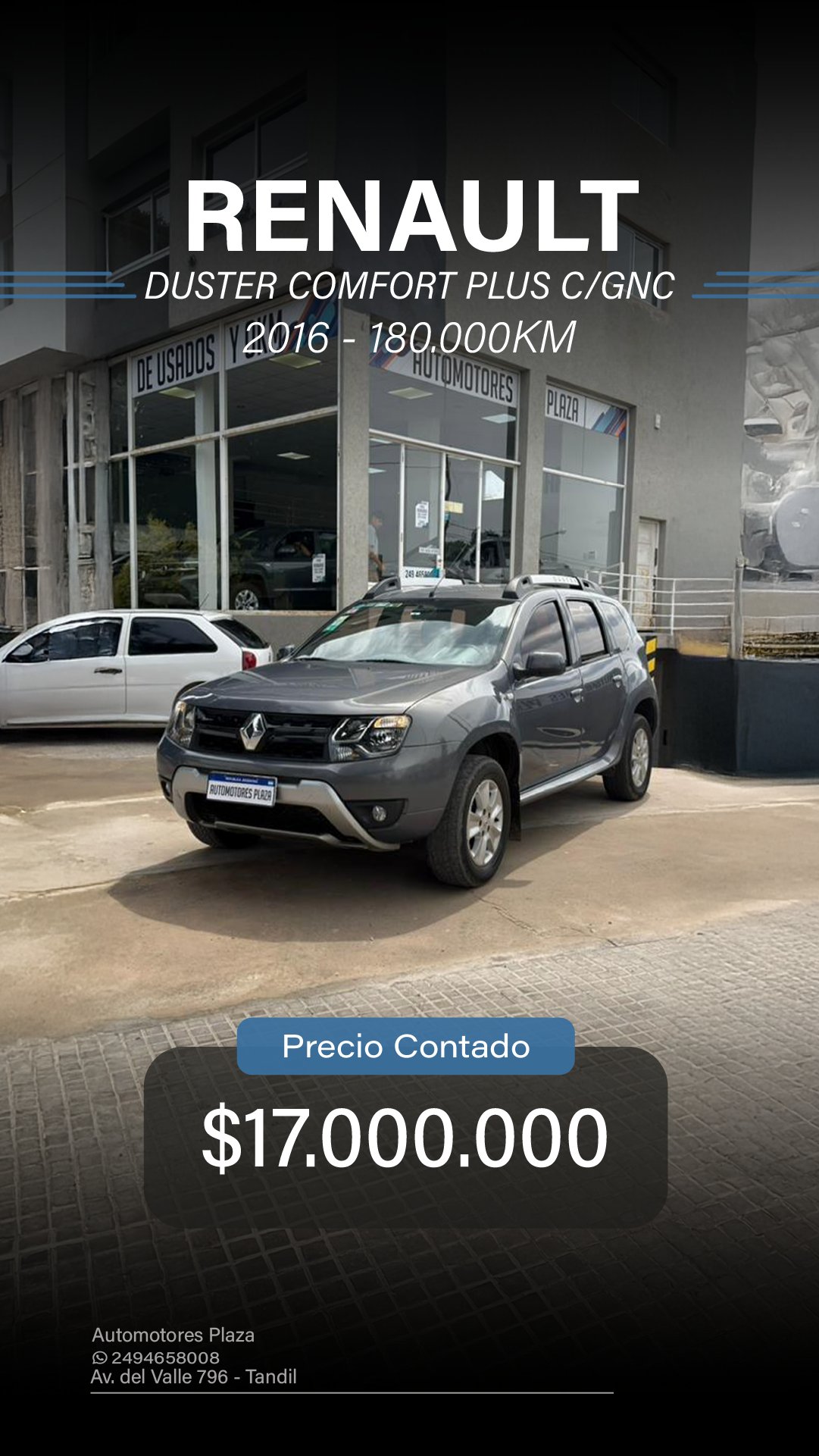 Miniatura 3 de RENAULT DUSTER COMFORT PLUS C/GNC 2016