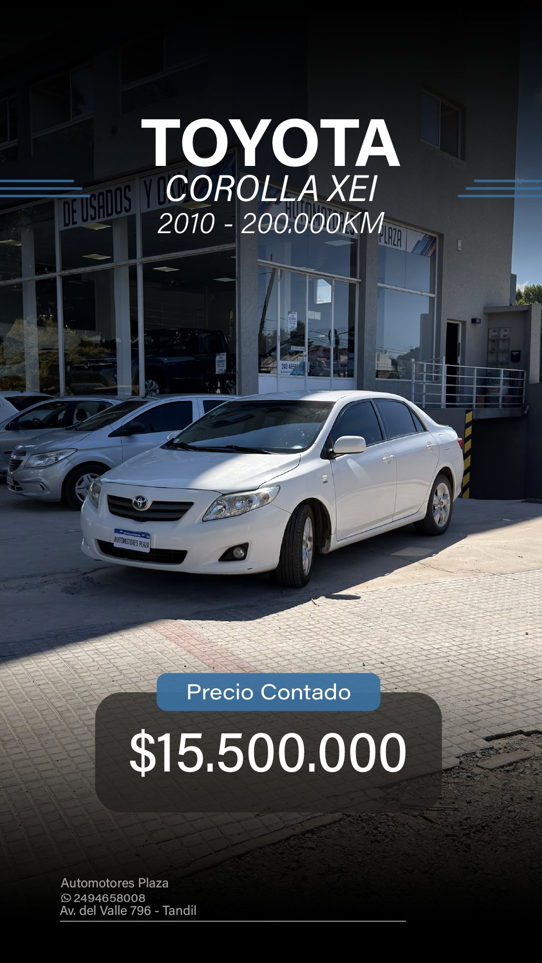 Miniatura 3 de TOYOTA COROLLA XEI 2010