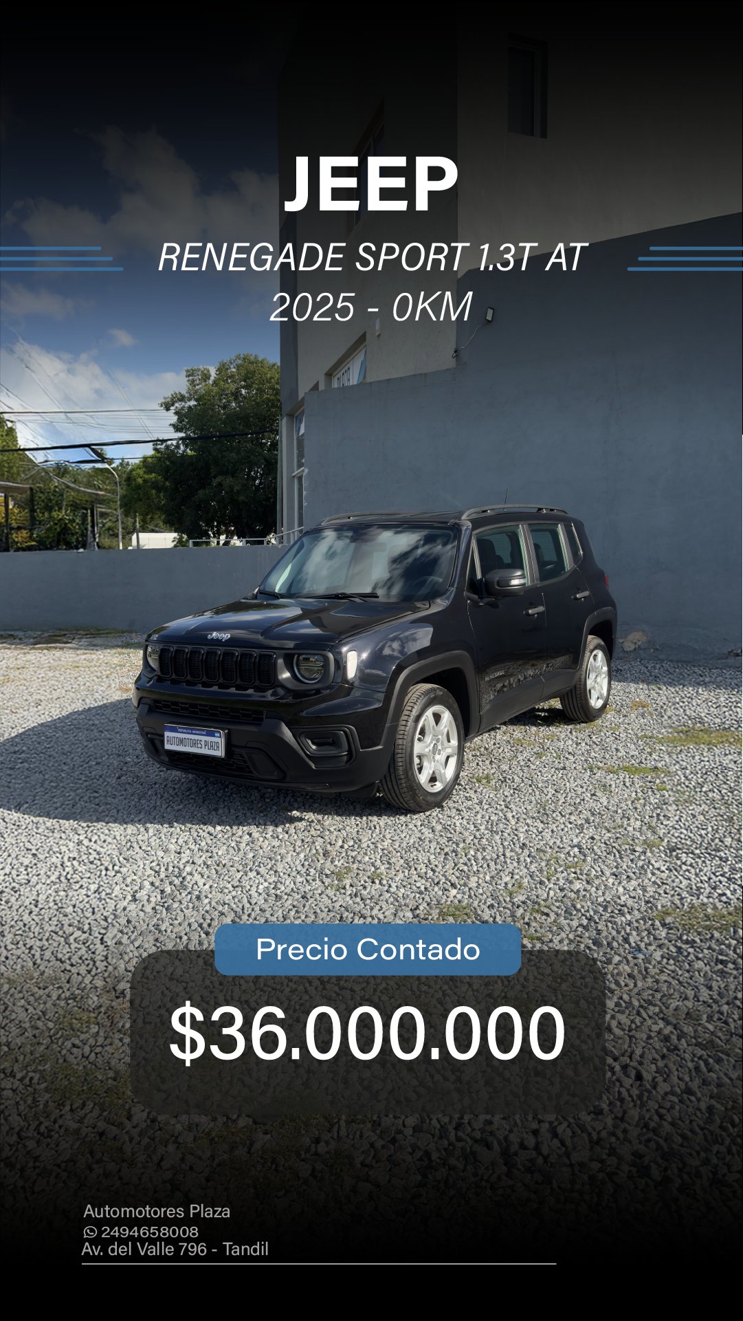 Miniatura 3 de JEEP RENEGADE SPORT 1.3T 2025