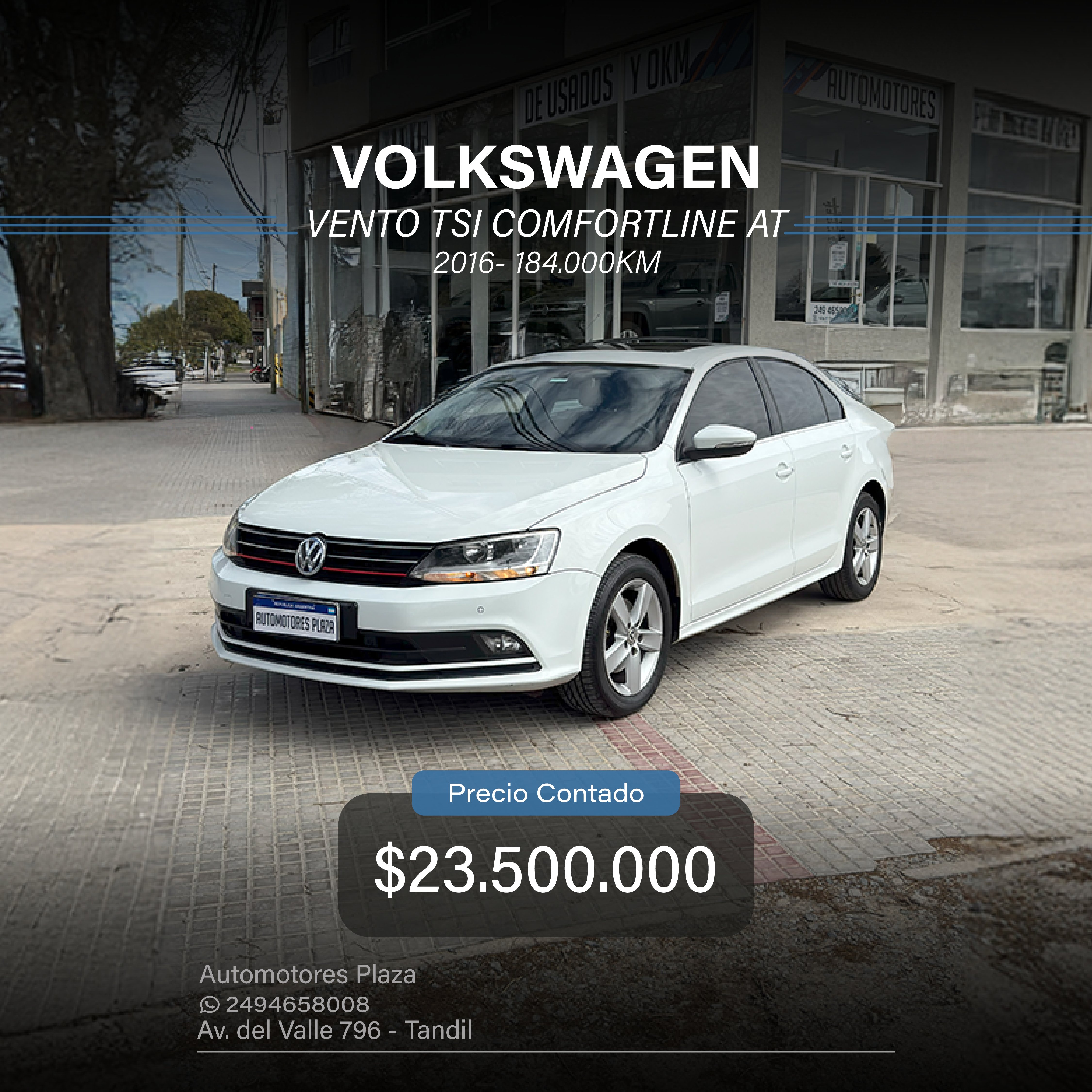 VOLKSWAGEN VENTO TSI 1.4 AT COMFORTLINE