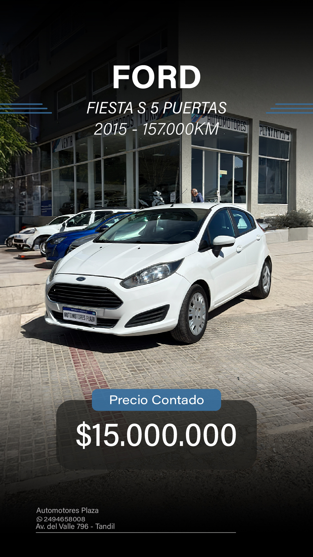 Miniatura 2 de FORD FIESTA S 5P 2015