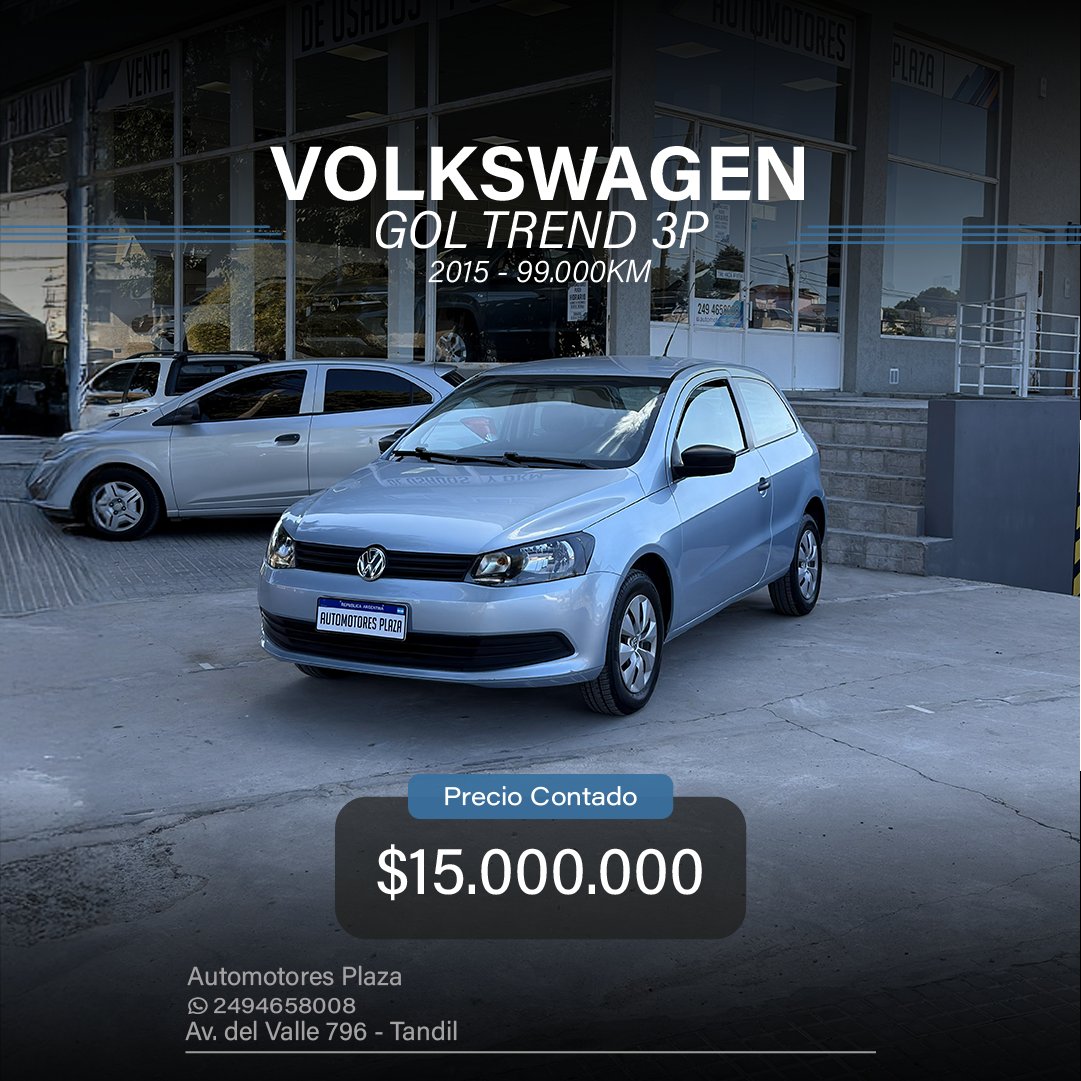VOLKSWAGEN GOL TREND 3P