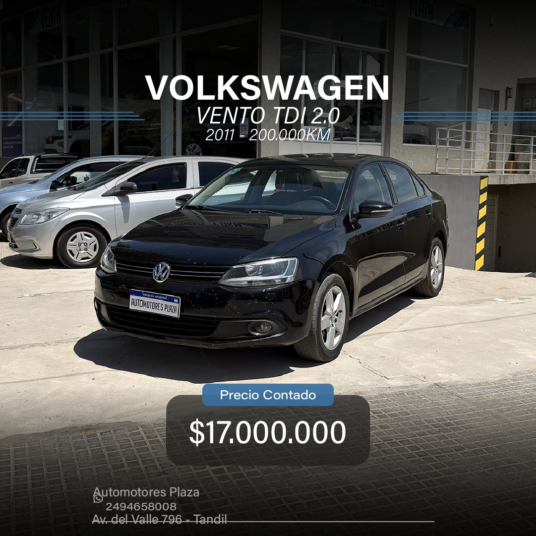 VOLKSWAGEN VENTO TDI 2.0