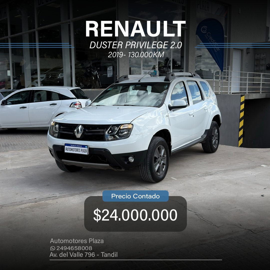 RENAULT DUSTER PRIVILEGE 2.0