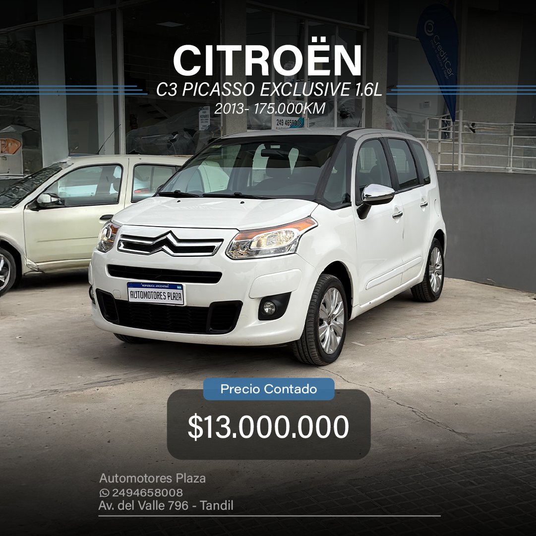 CITROEN C3 PICASSO EXCLUSIVE 1.6L