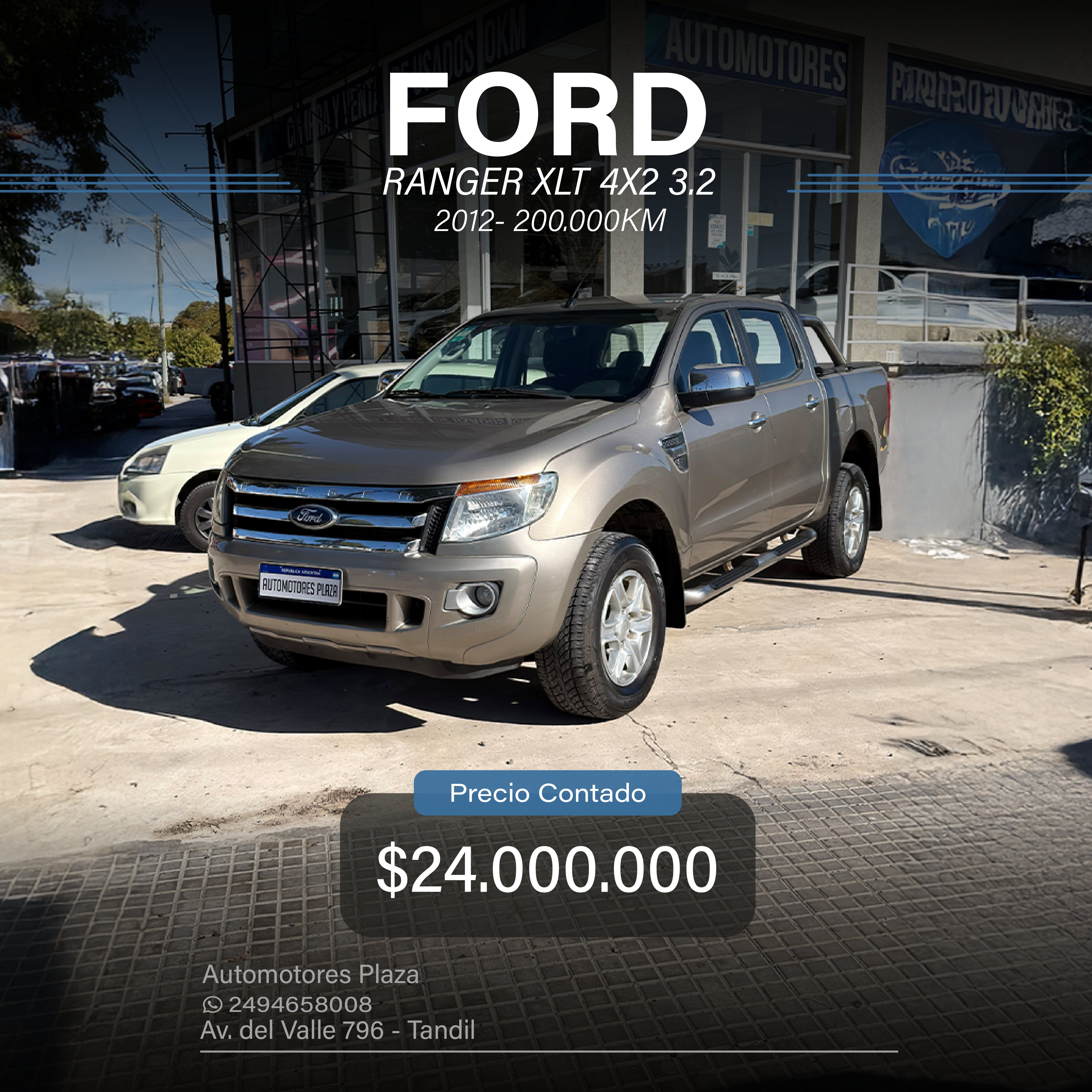 FORD RANGER XLT 4X2 3.2