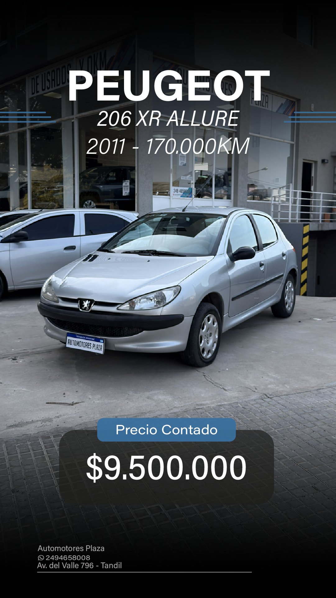 Miniatura 3 de PEUGEOT 206 XR ALLURE 2011