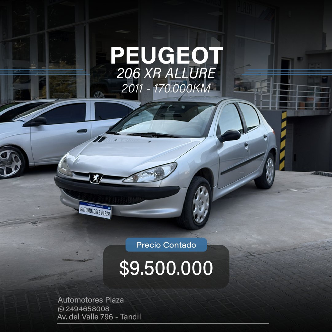 PEUGEOT 206 XR ALLURE