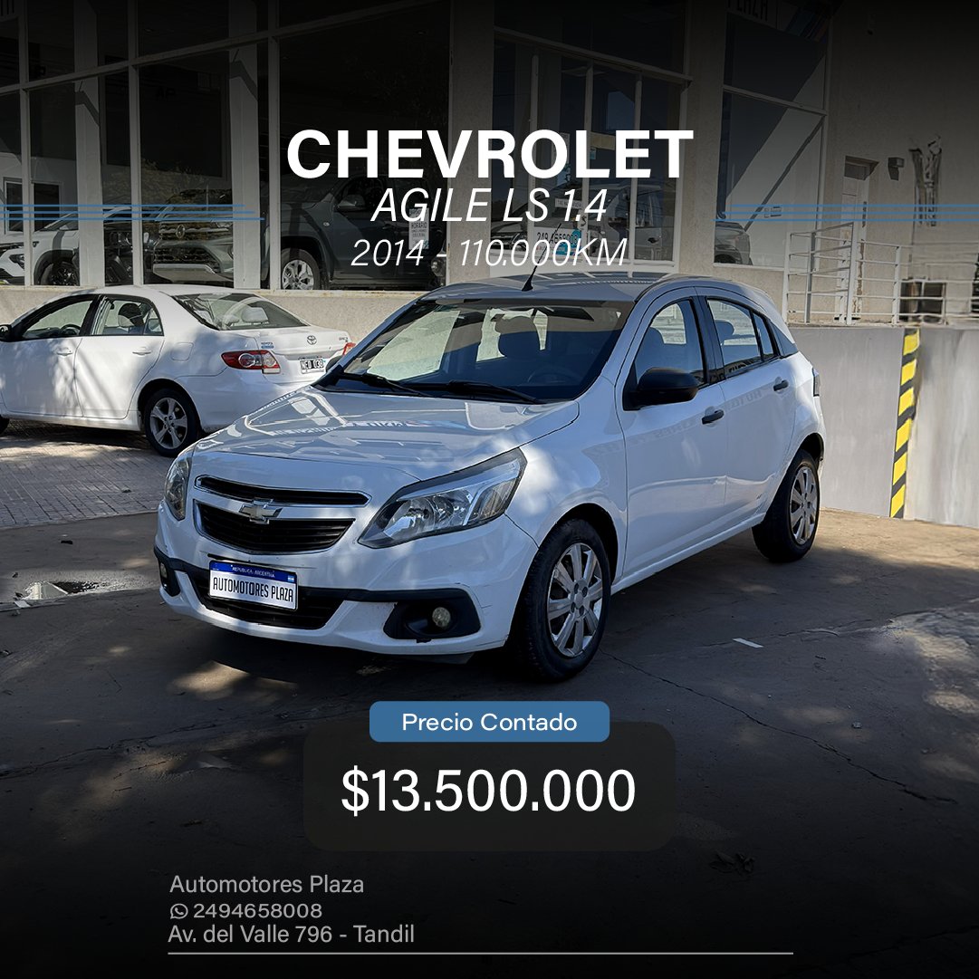 CHEVROLET AGILE LS 1.4