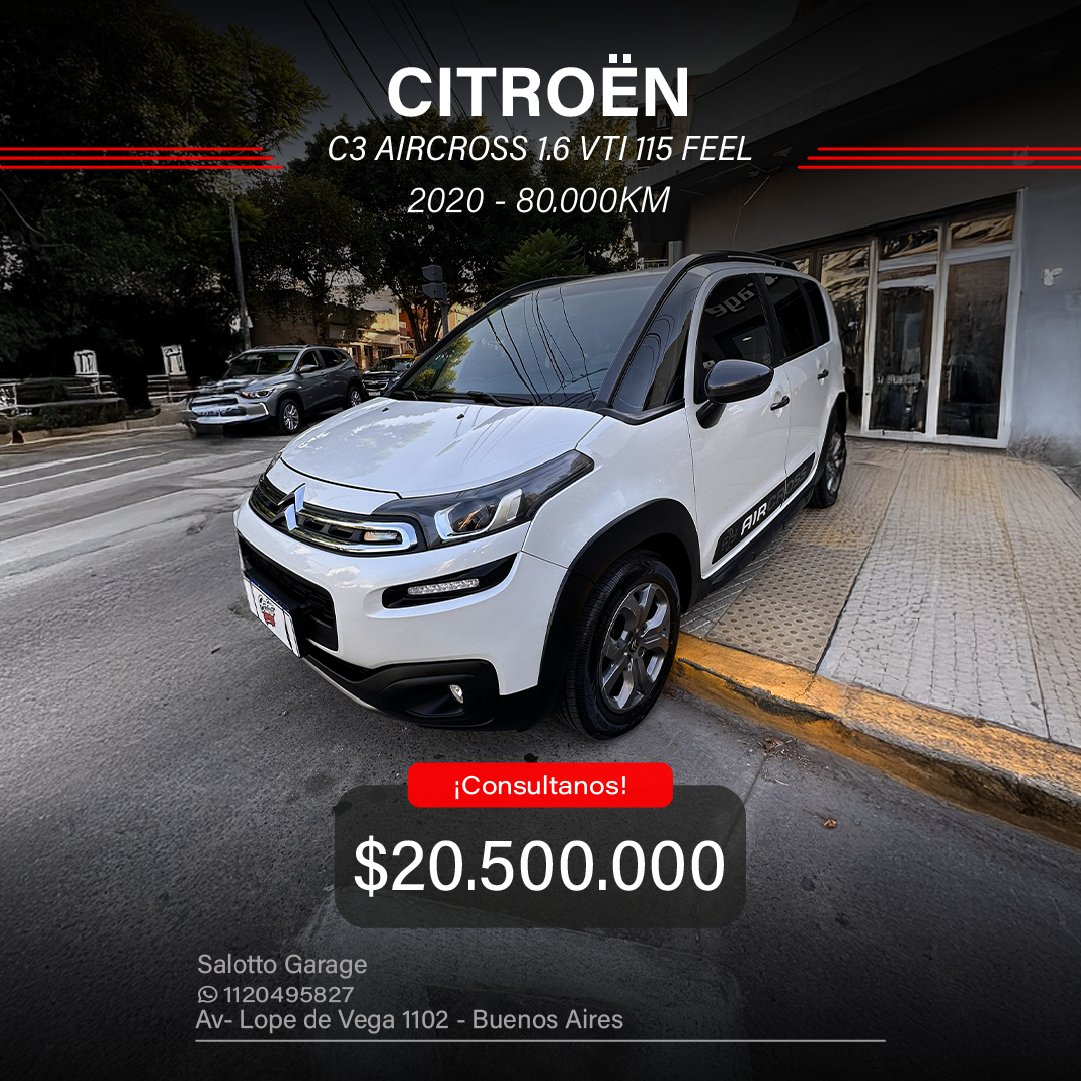 CITROEN C3 AIRCROSS 1.6 VTI 115 FEEL