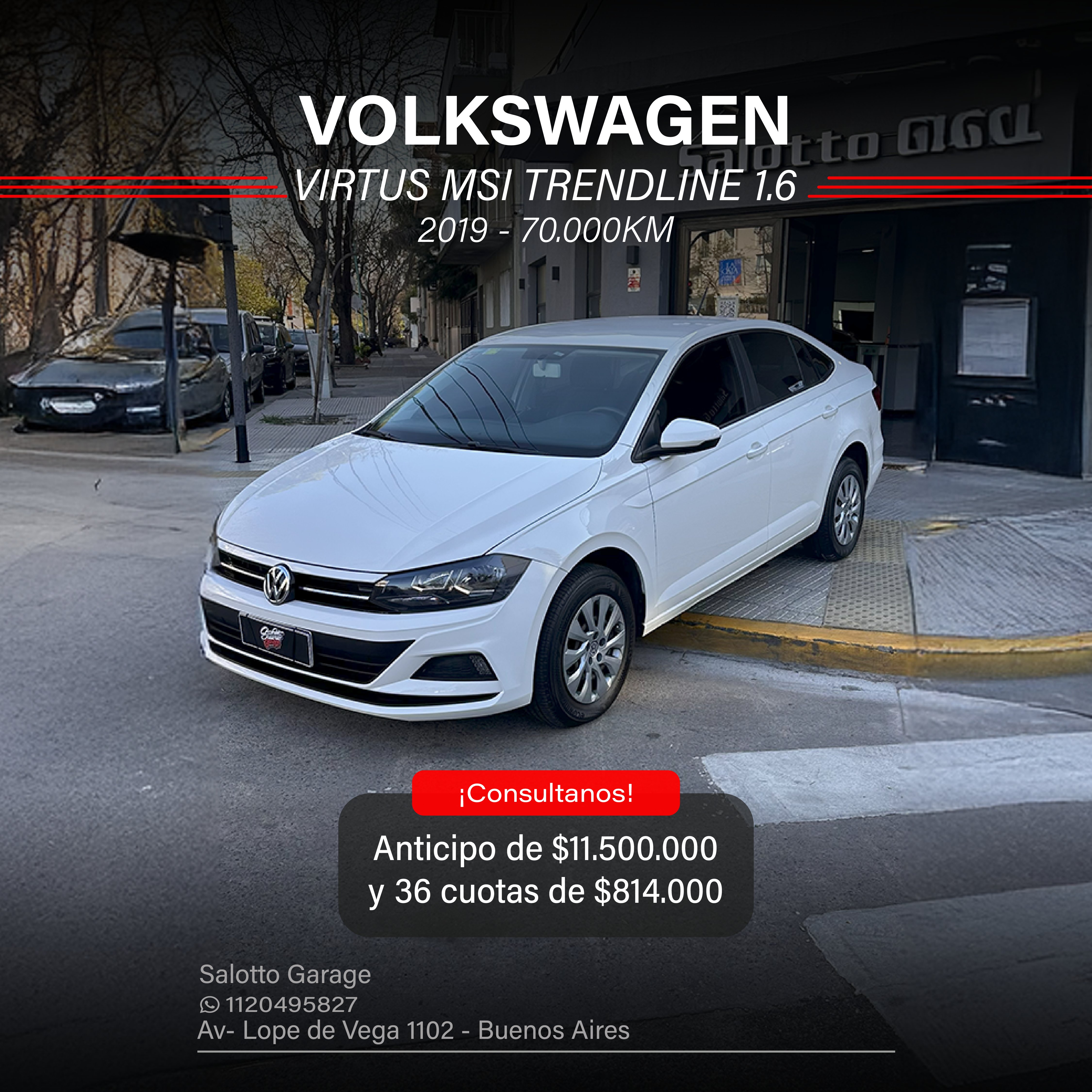 VOLKSWAGEN VIRTUS 1.6 MSI TRENDLINE