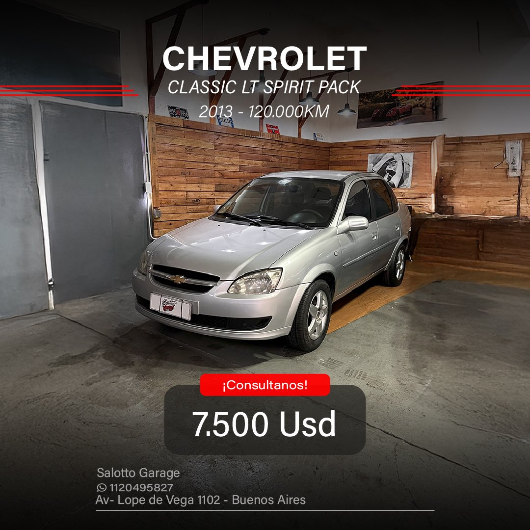 CHEVROLET CLASSIC SPIRIT PACK LT