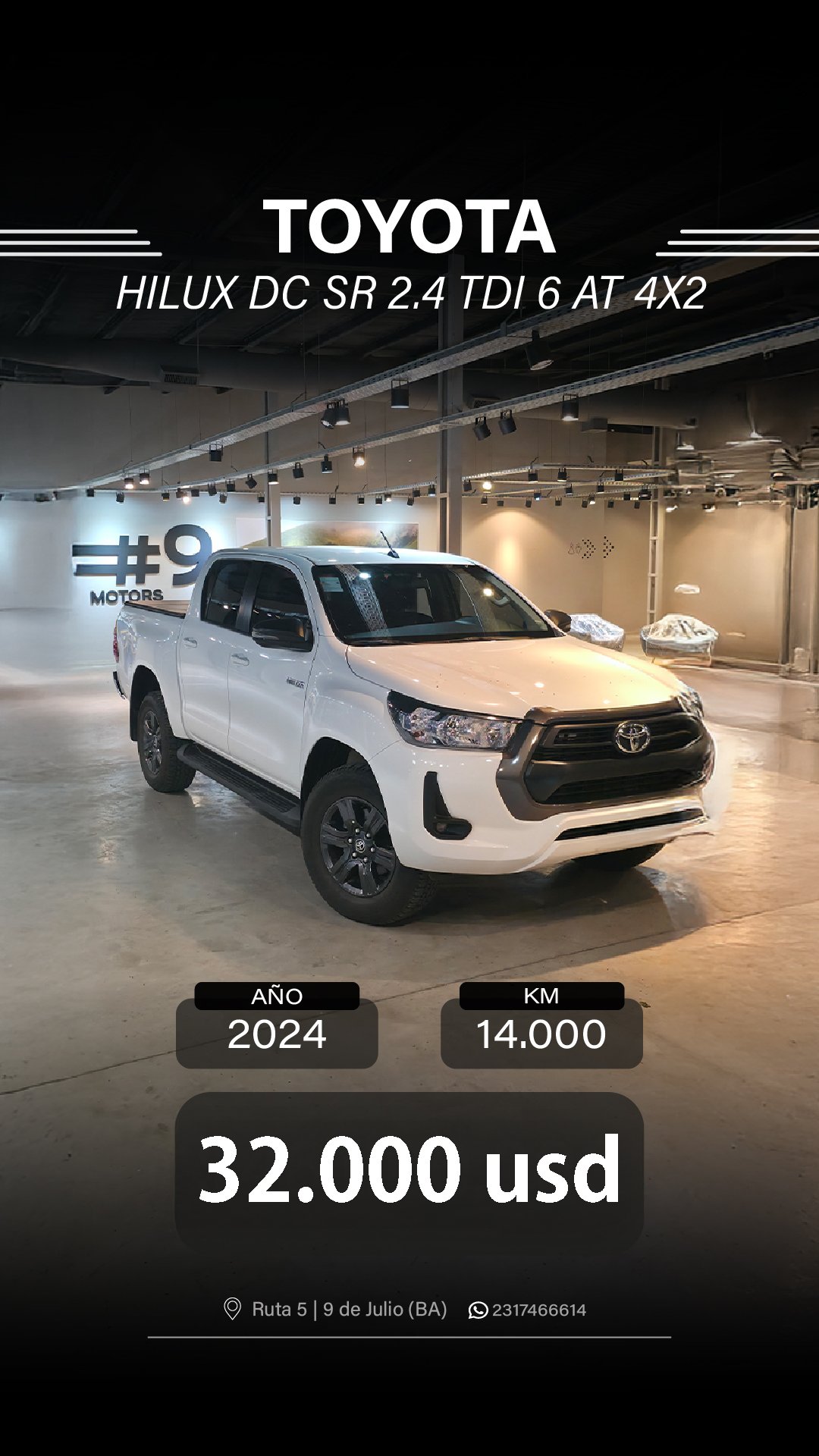 Miniatura 3 de TOYOTA HILUX SR 2.4 TDI DC 2024