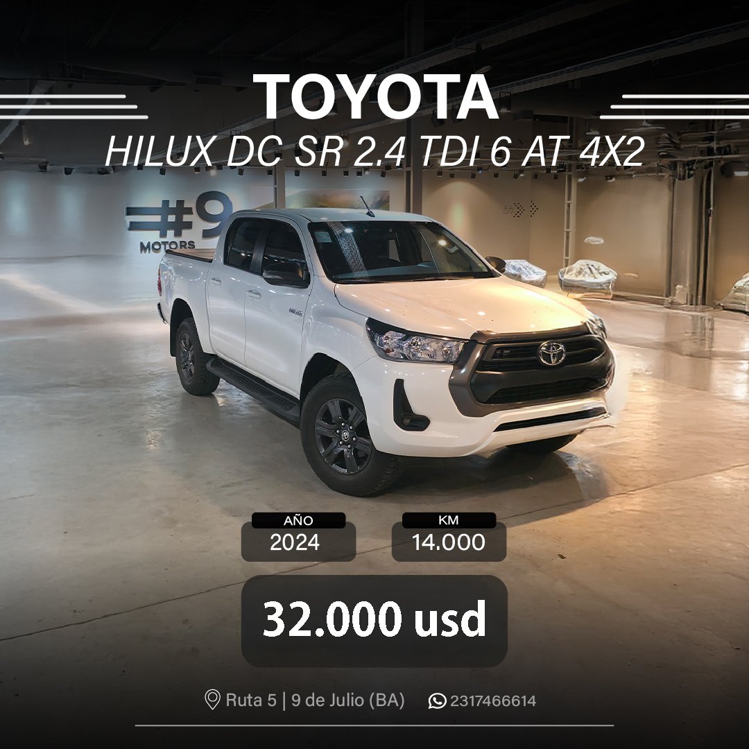 TOYOTA HILUX SR 2.4 TDI DC