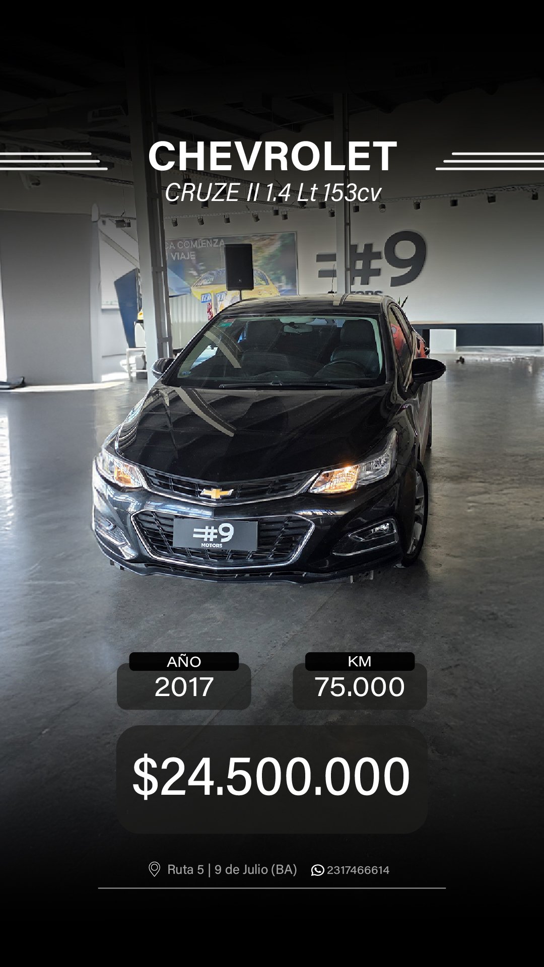 Miniatura 3 de CHEVTOLET CRUZE LT 1.4 2017