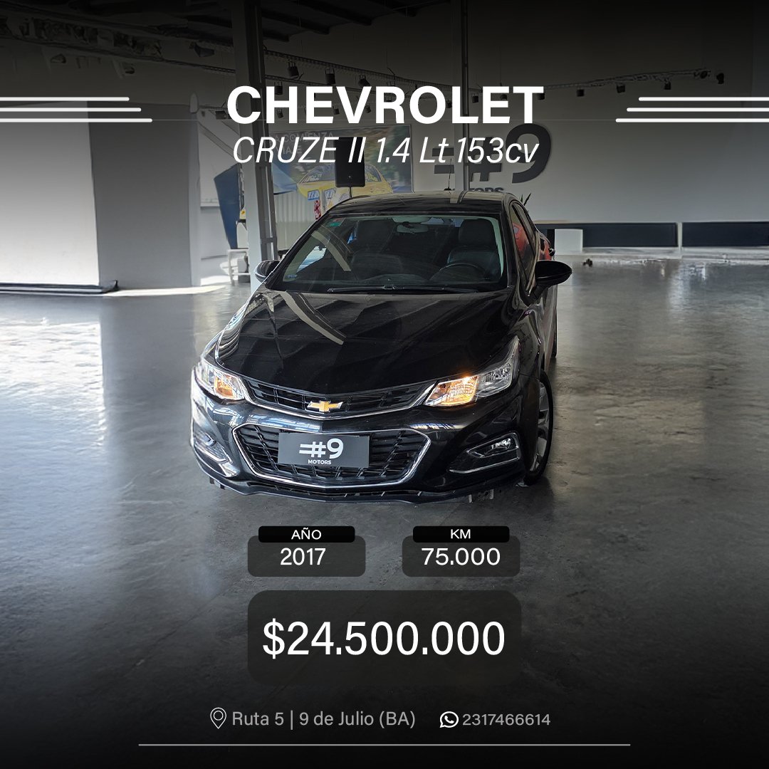 CHEVTOLET CRUZE LT 1.4