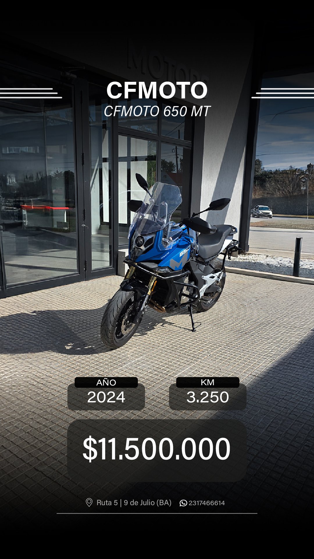 Miniatura 3 de CFMOTO CFMOTO 650 MT 2024