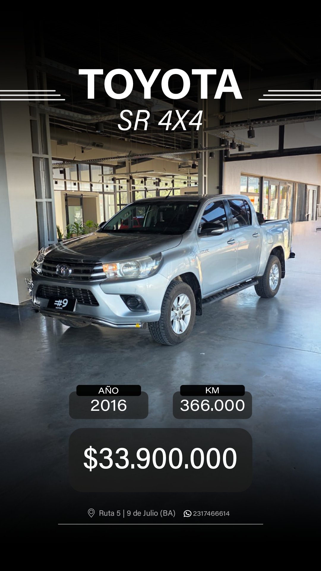 Miniatura 3 de TOYOTA HILUX SR 4X4 2016