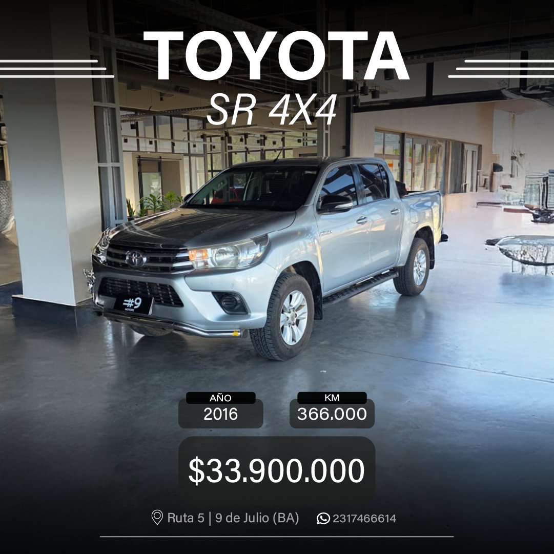 TOYOTA HILUX SR 4X4