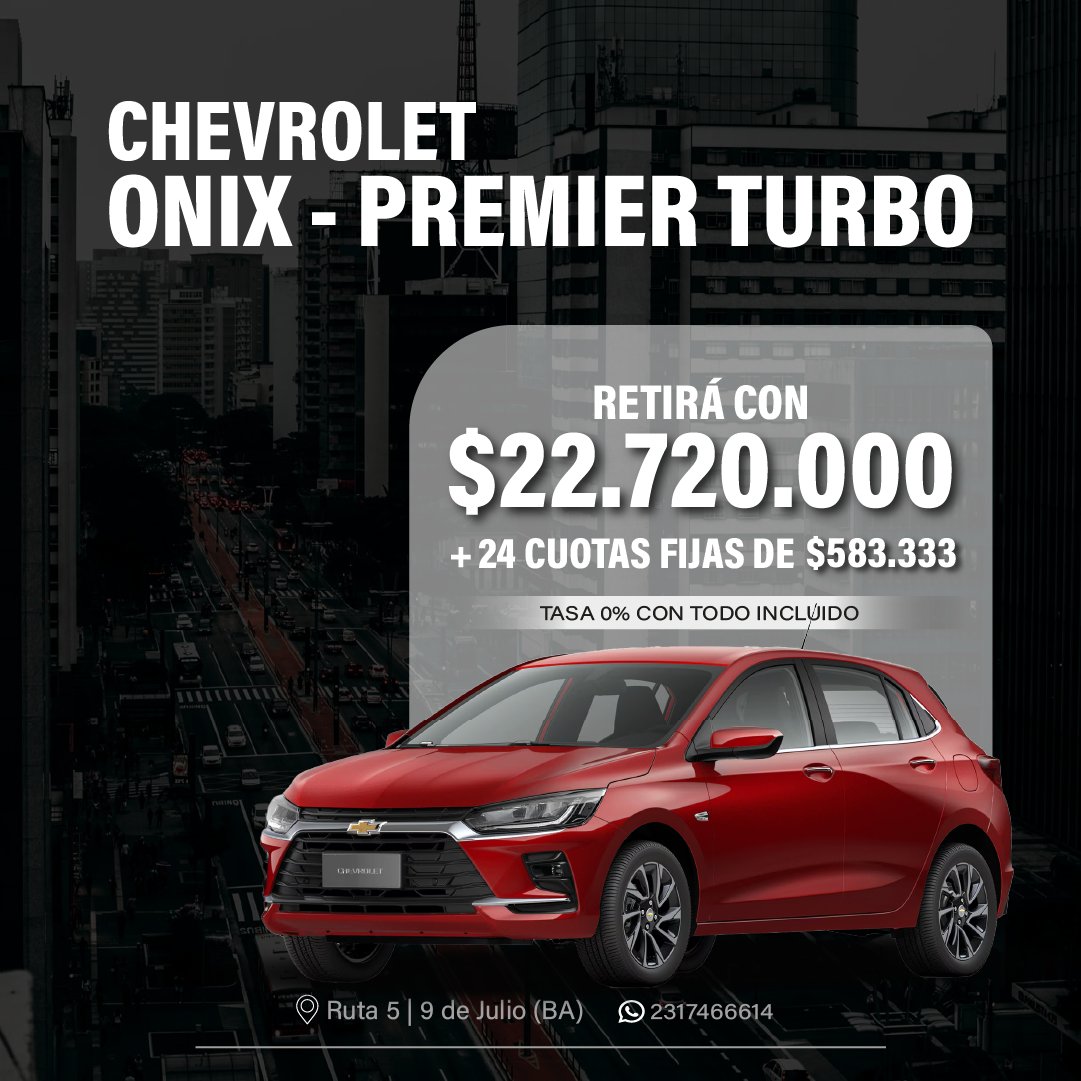 CHEVROLET ONIX PREMIER