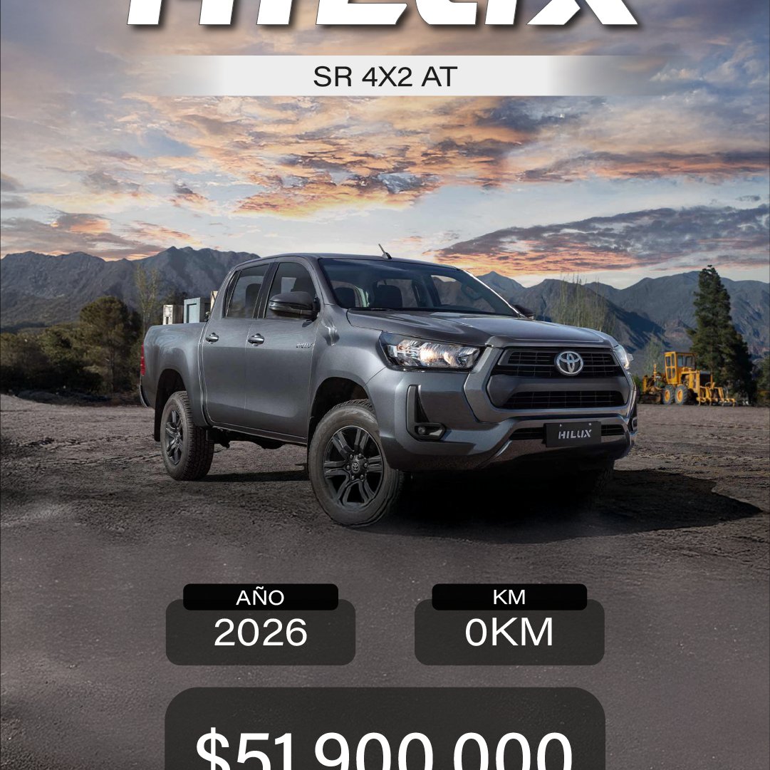 Miniatura 1 de TOYOTA HILUX SR AT 2026