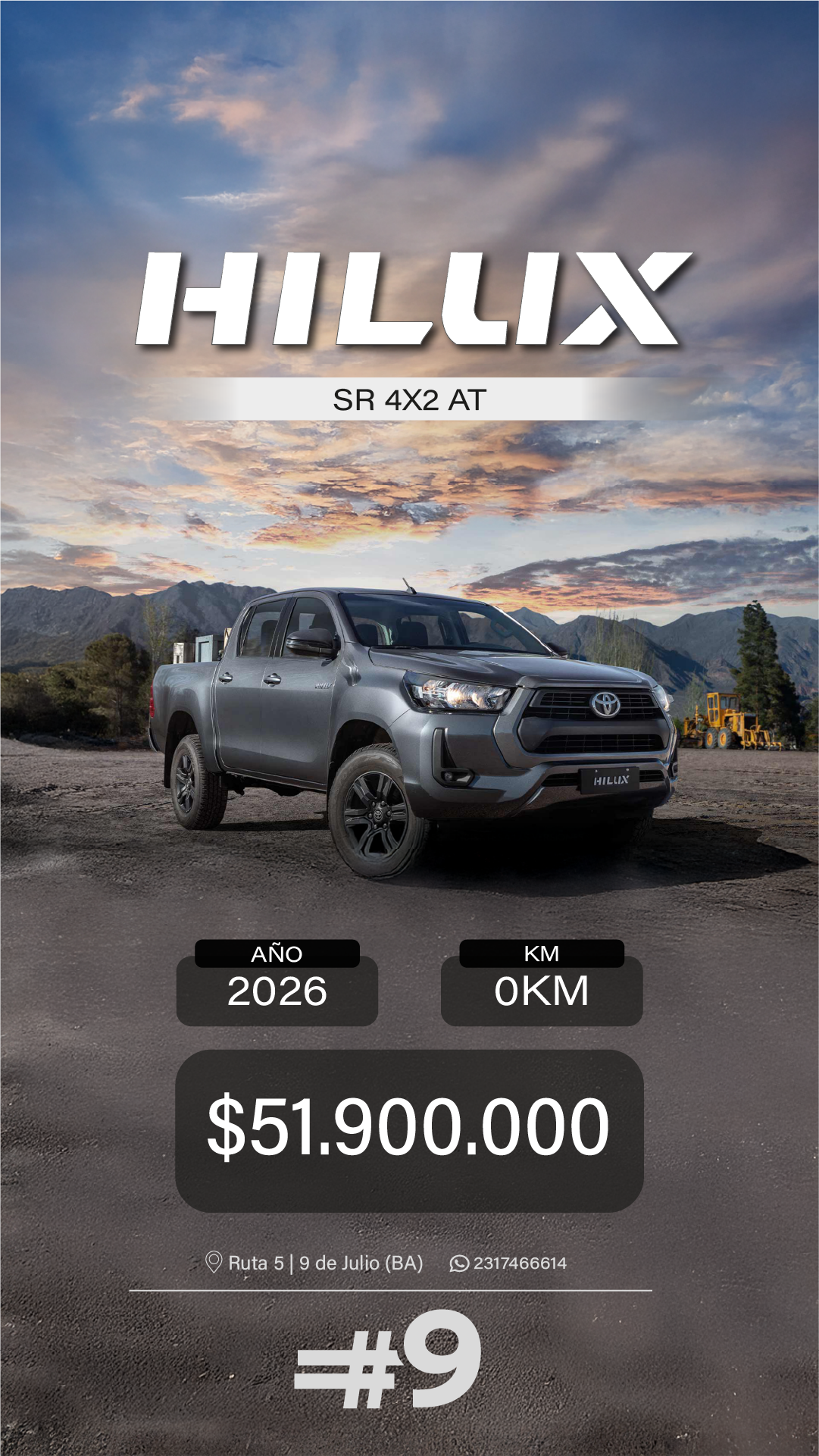 Miniatura 2 de TOYOTA HILUX SR AT 2026