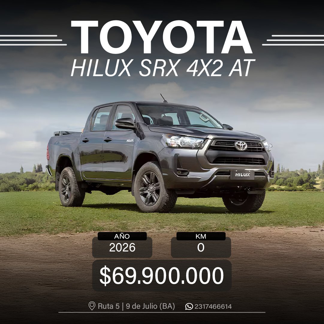 TOYOTA HILUX SRX 4X2 AT