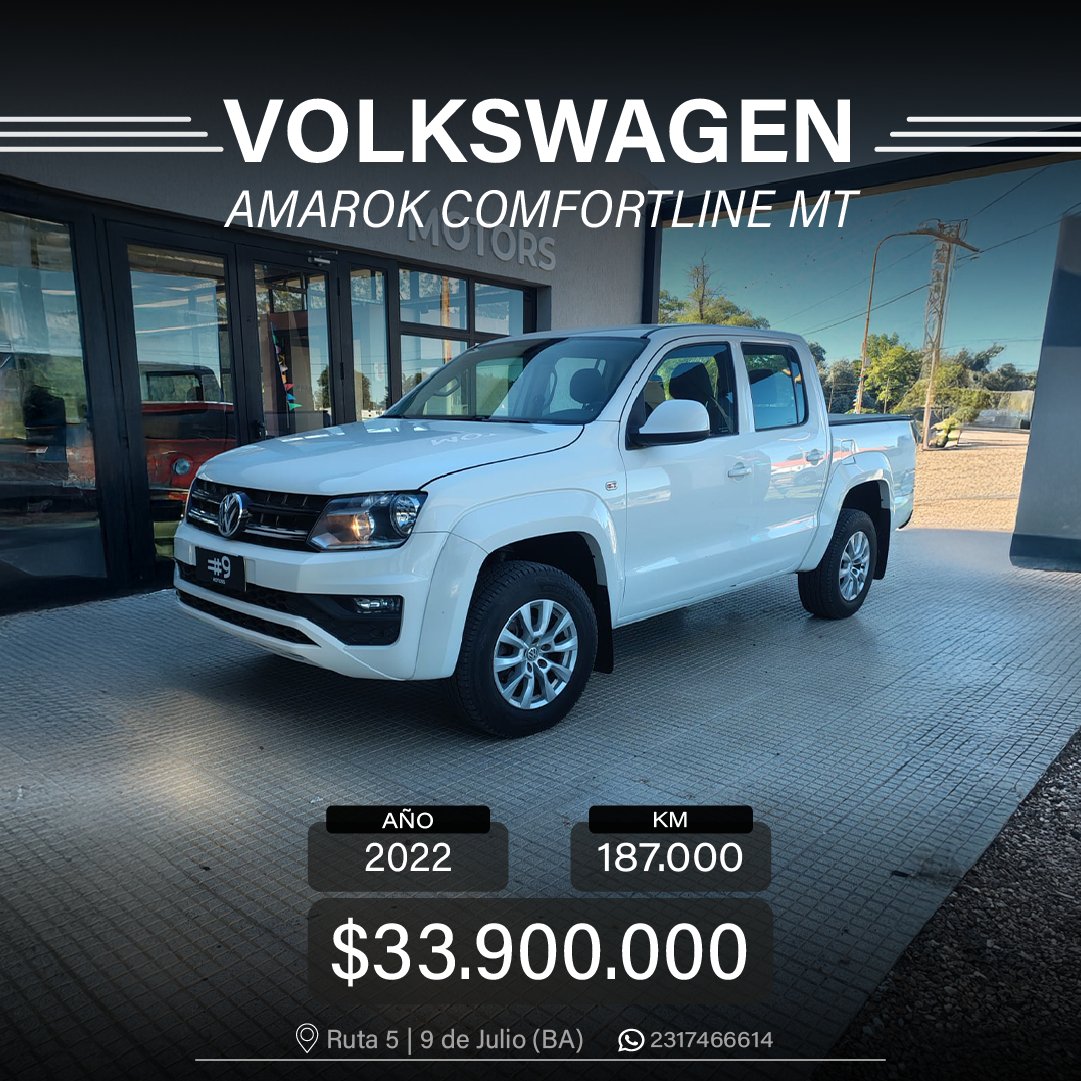 VOLKSWAGEN AMAROK COMFORTLINE MT