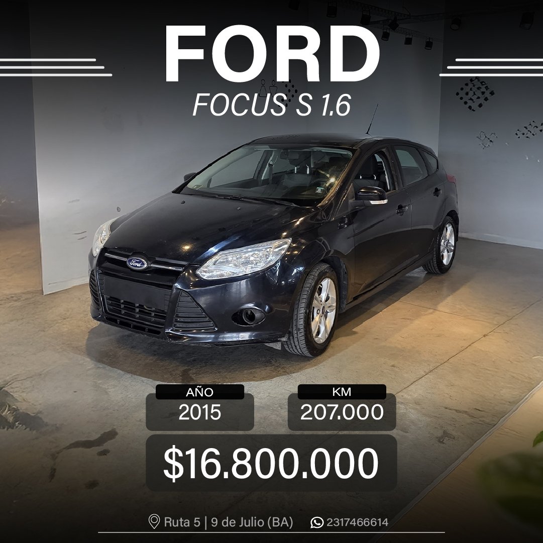 FORD FOCUS S 1.6
