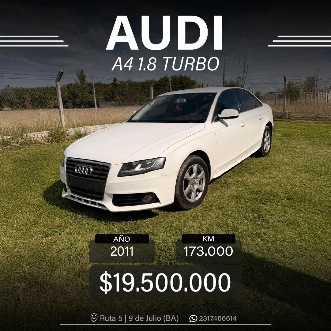 AUDI A4 1.8 TURBO