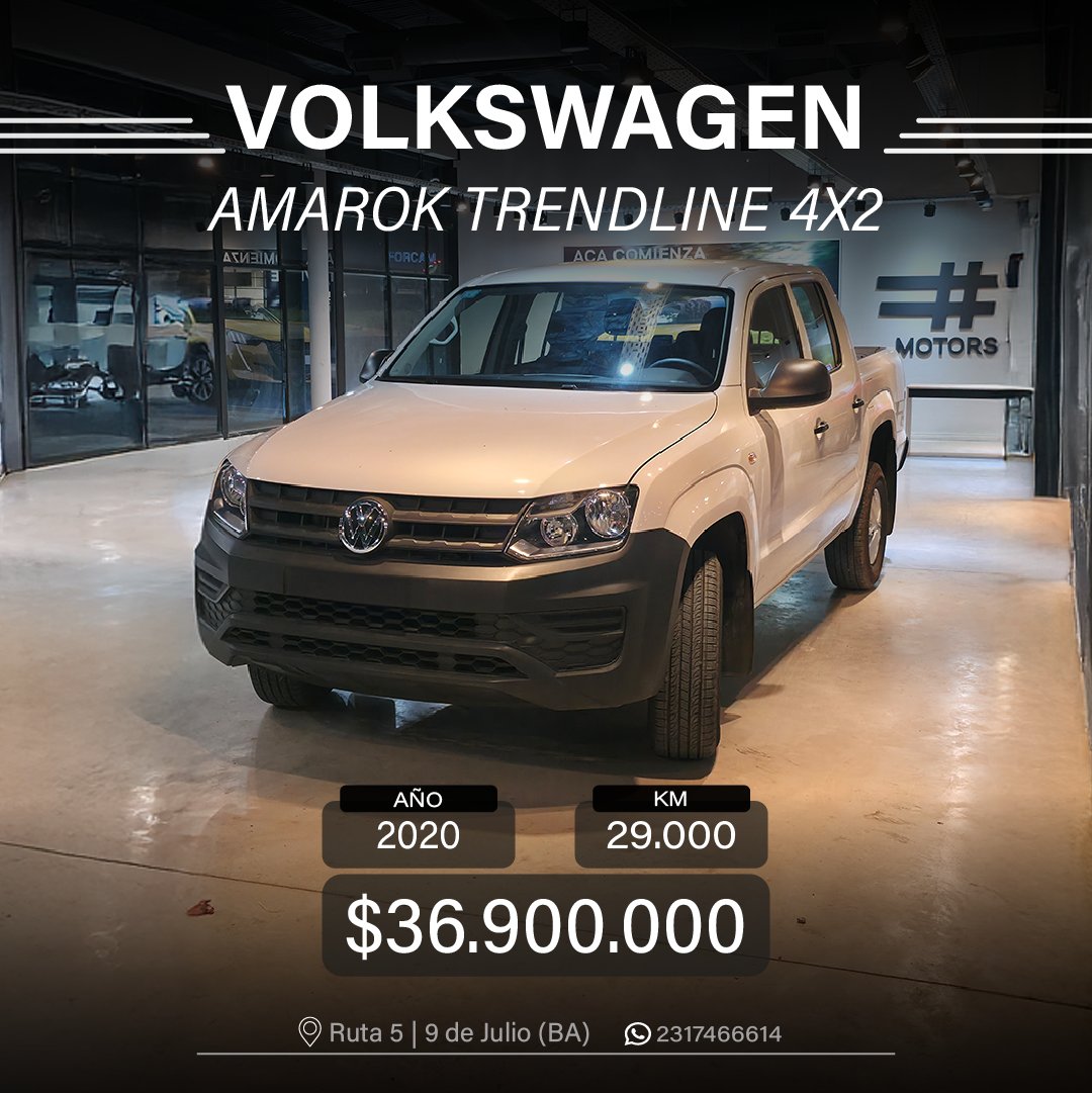 VOLKSWAGEN AMAROK TRENDLINE 4X2