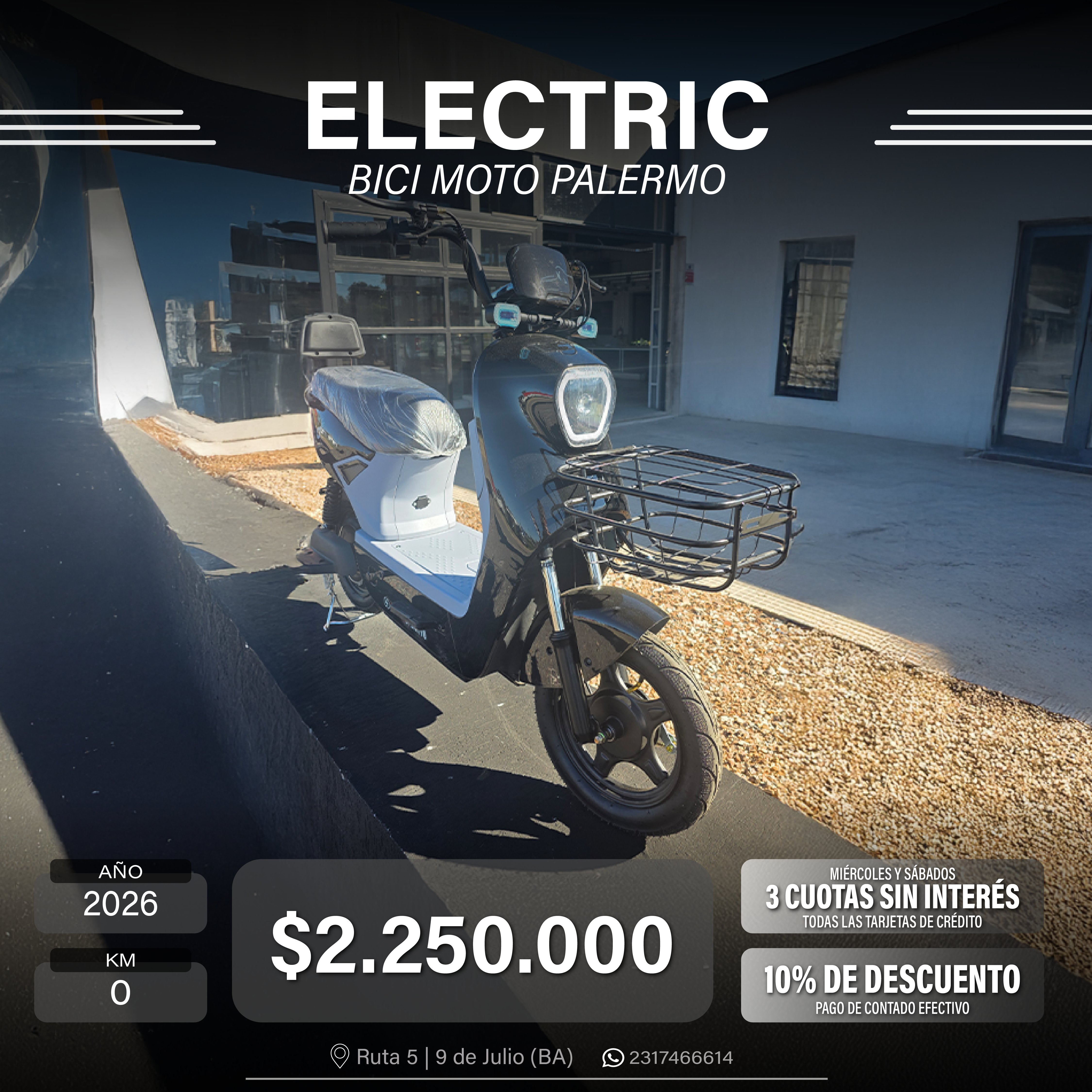 ELECTRIC BICI MOTO PALERMO
