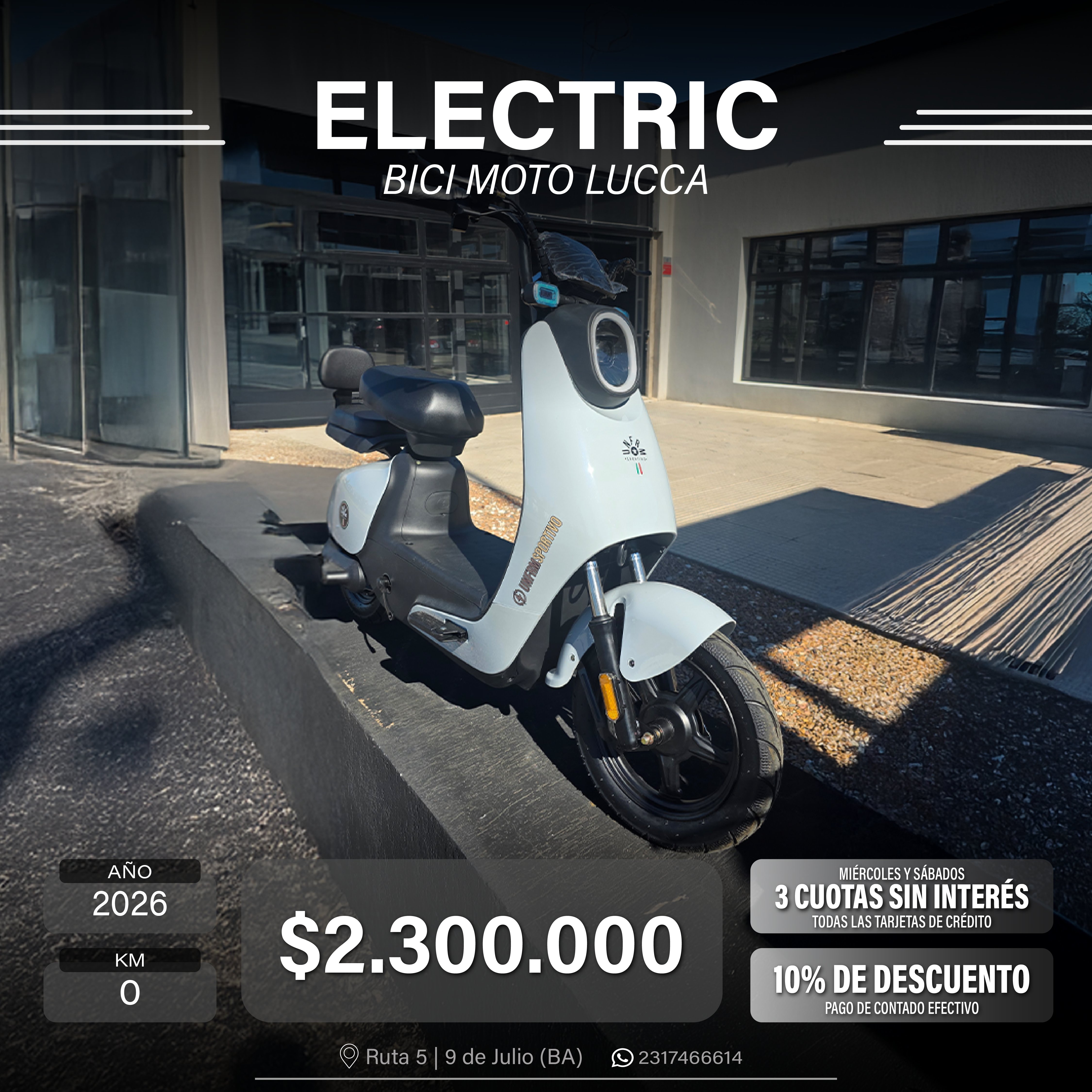 ELECTRIC BICI MOTO LUCCA