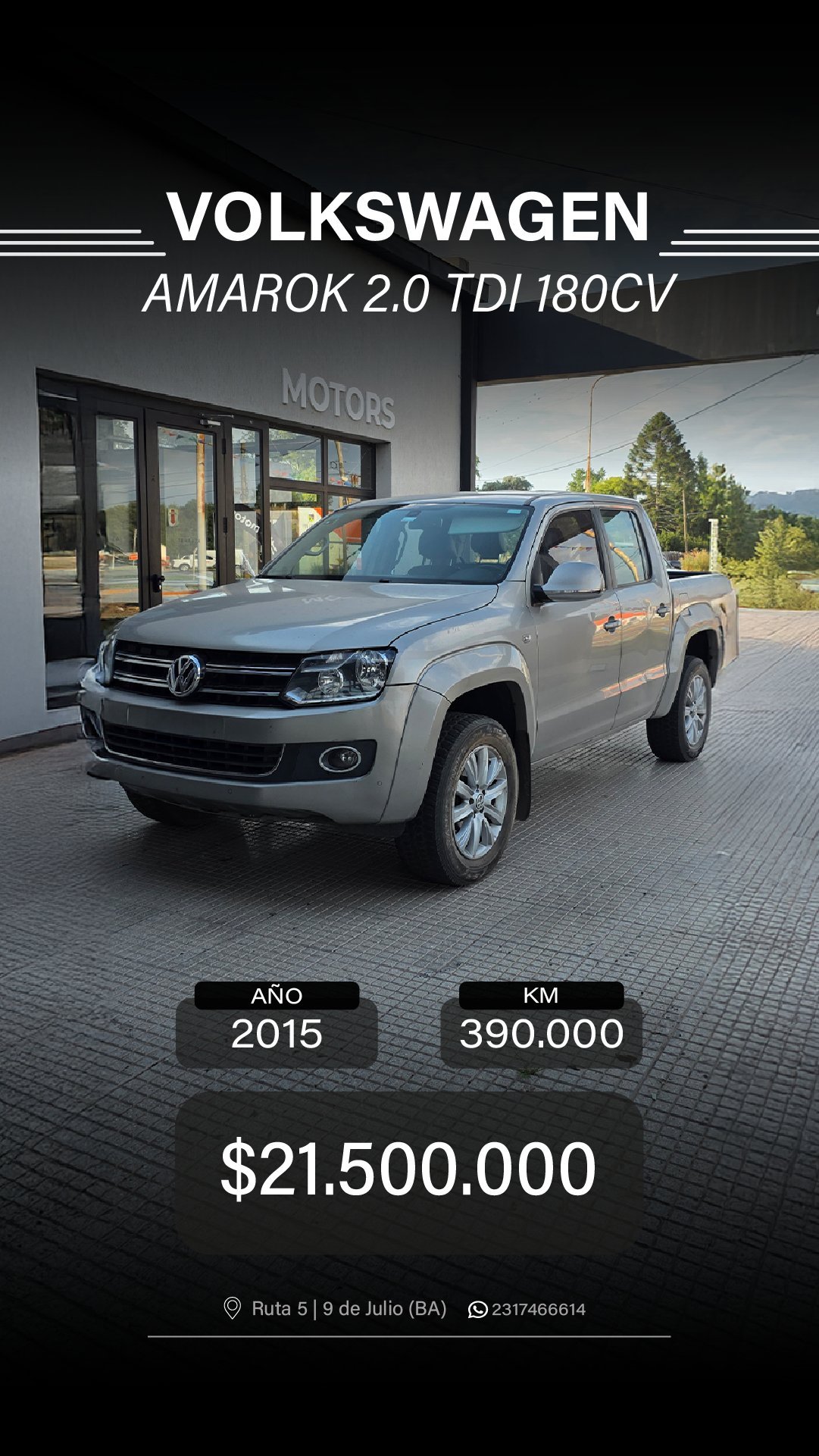 Miniatura 3 de VOLKSWAGEN AMAROK 2.0 TDI 180CV 2015
