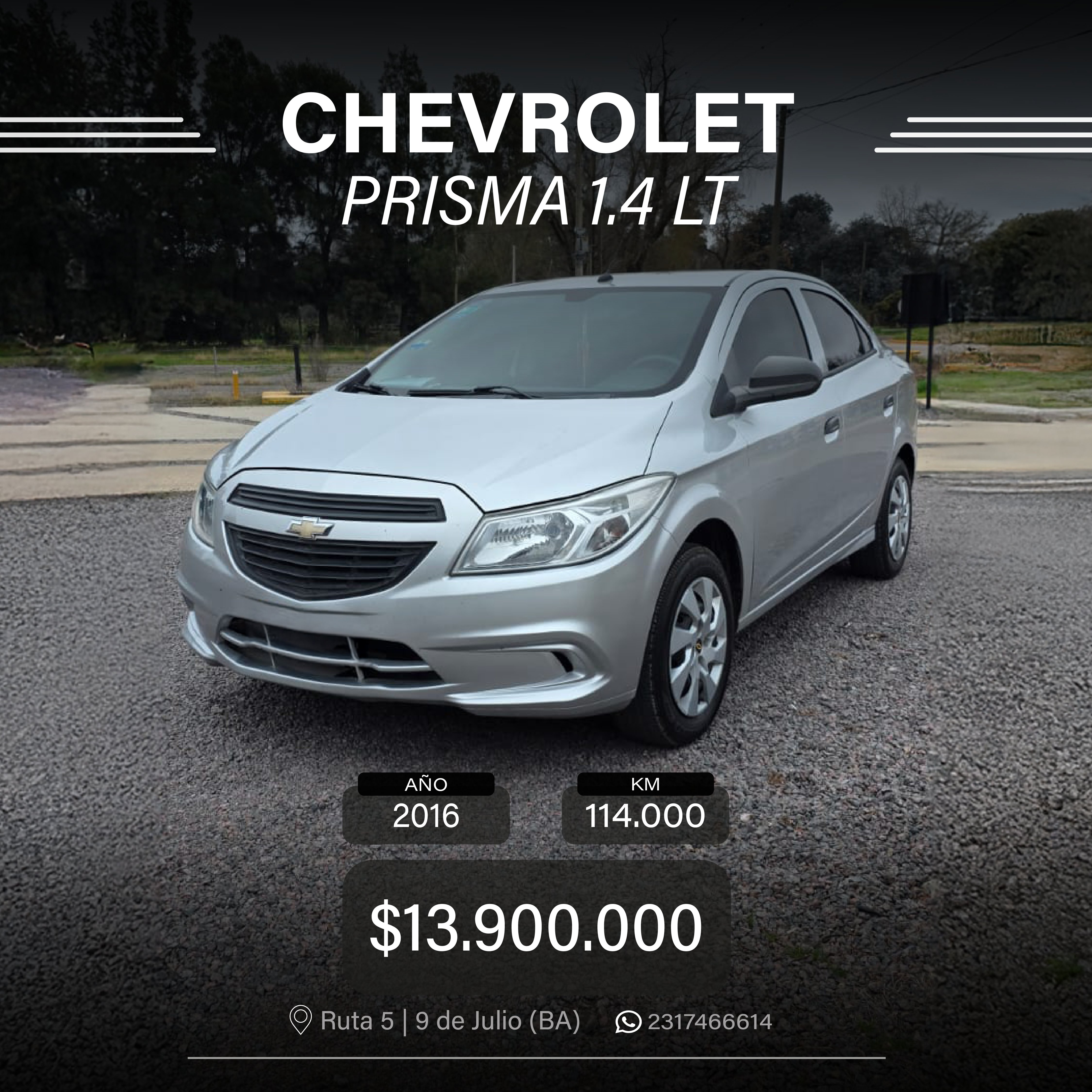 CHEVROLET PRISMA 1.4 LT