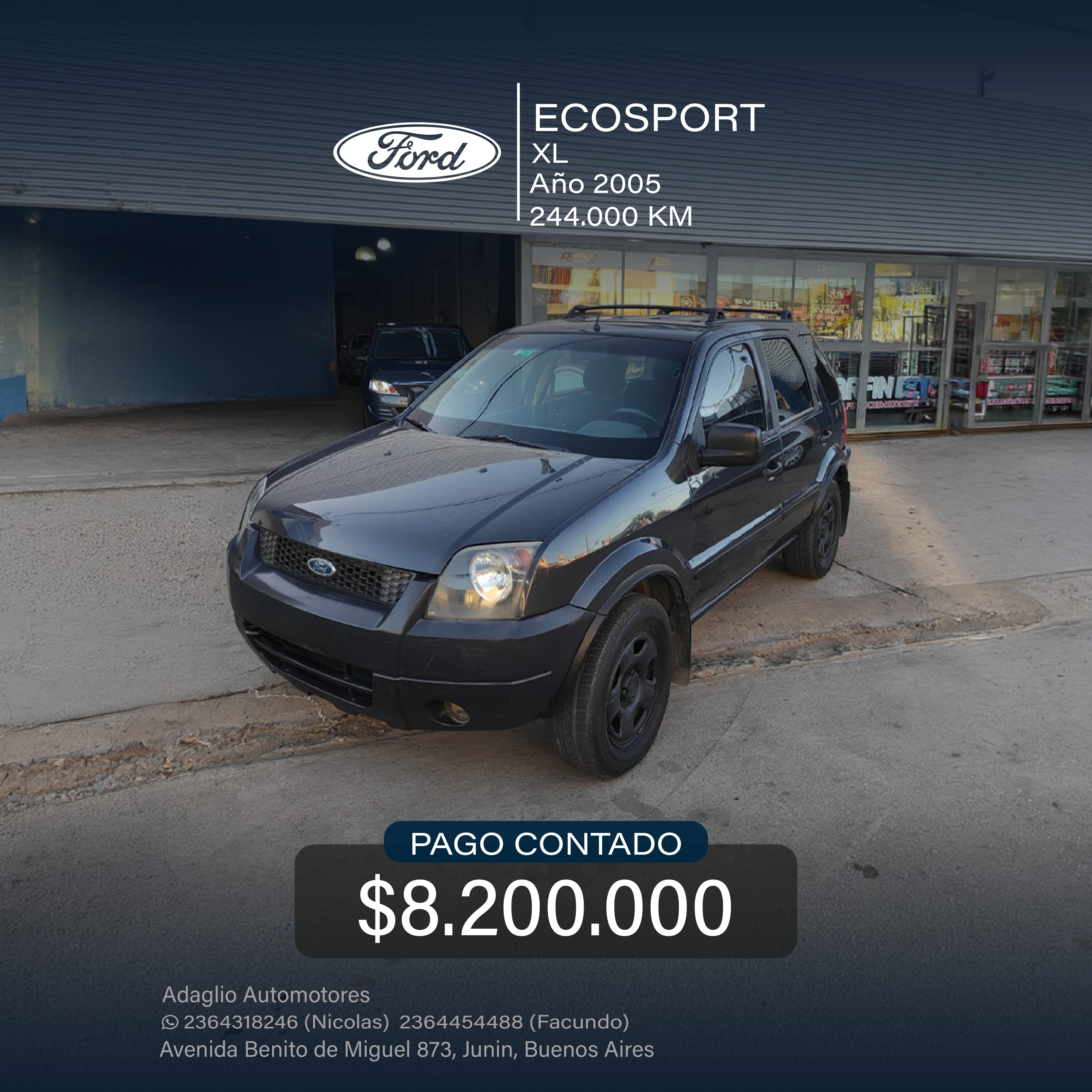 FORD ECOSPORT XL