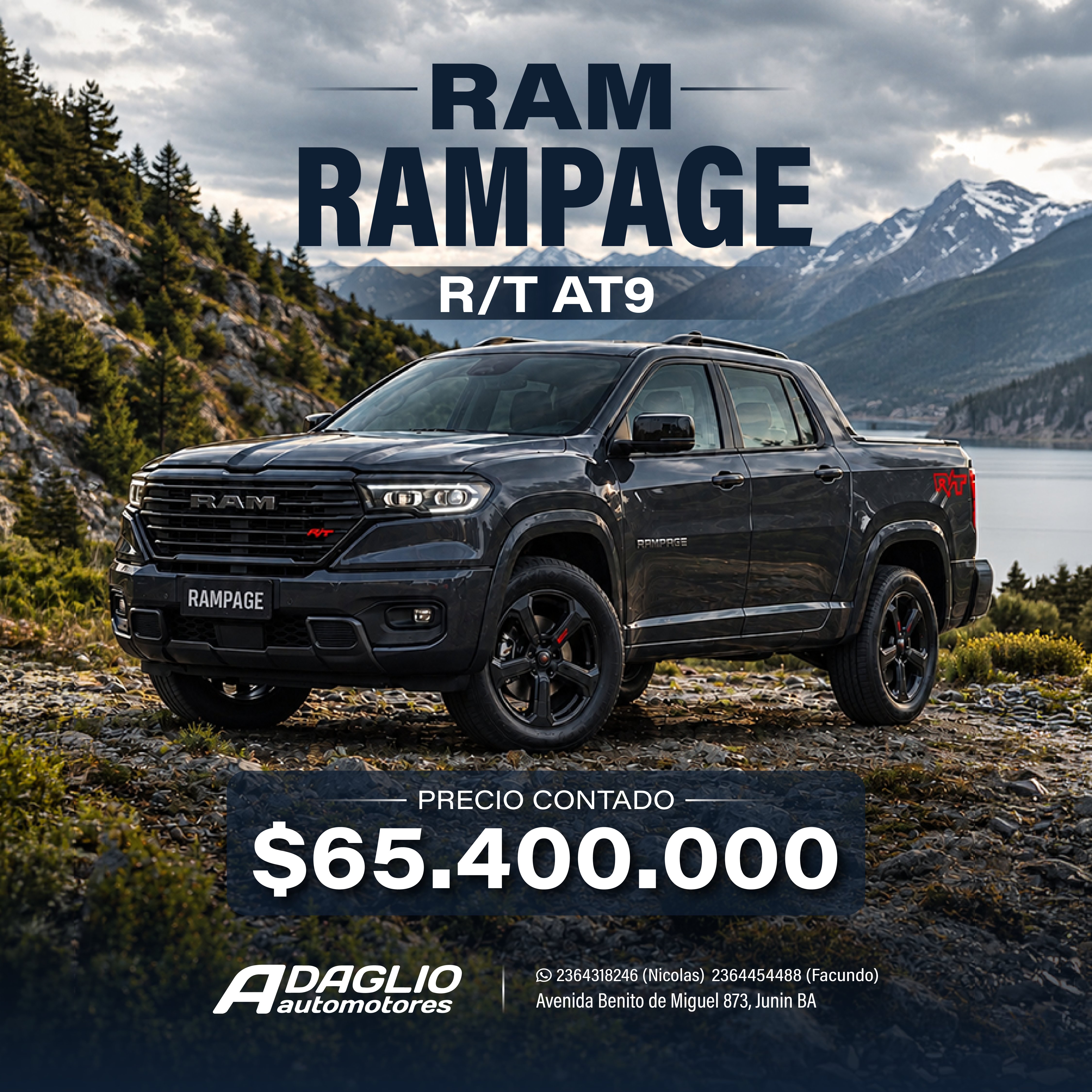 RAM RAMPAGE R/T AT9