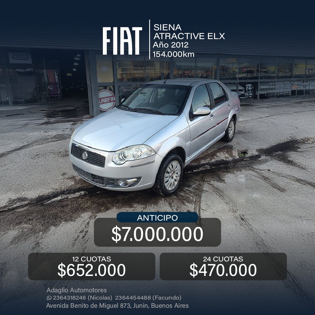 FIAT SIENA ATRACTIVE ELX