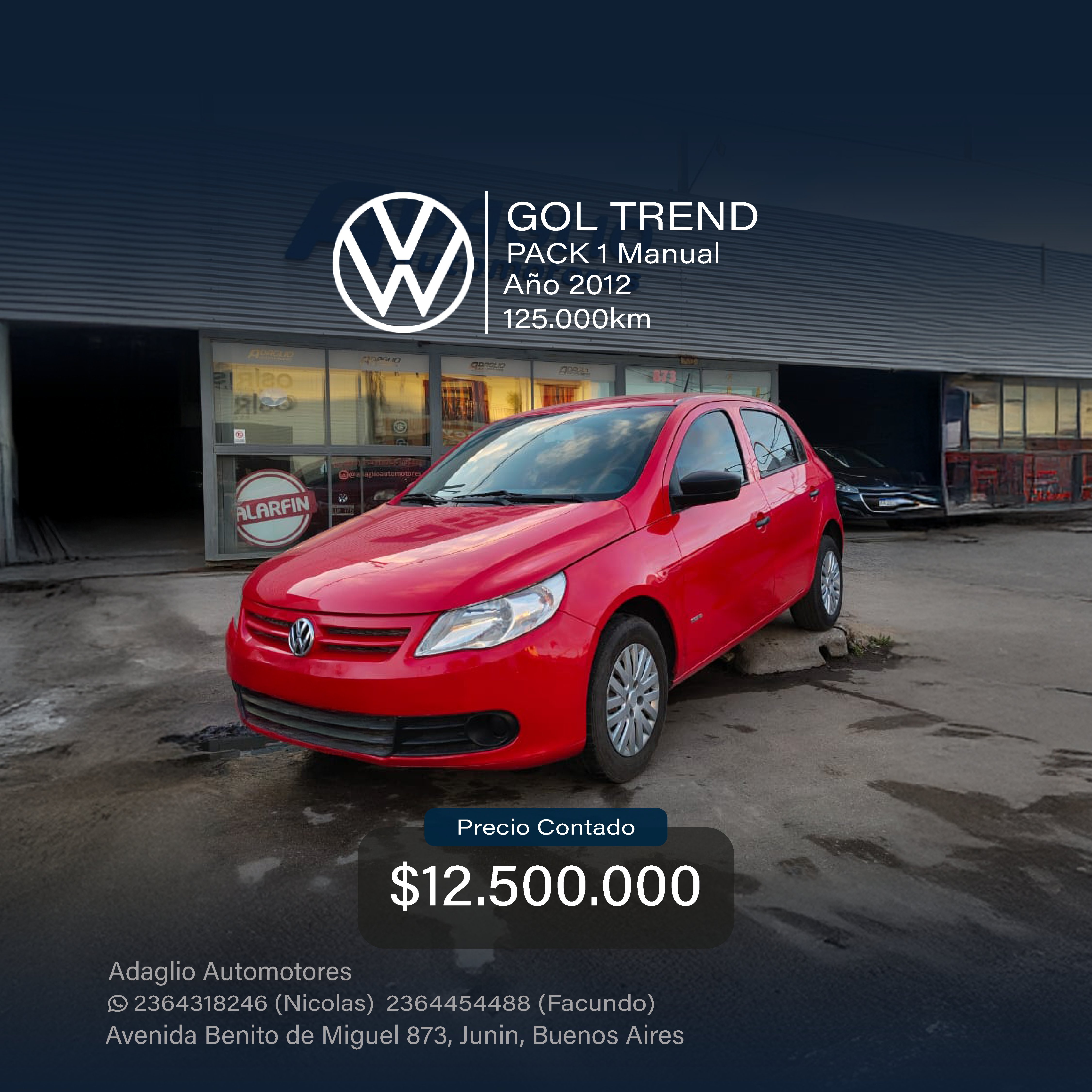 VOLKSWAGEN GOL TREND PACK 1