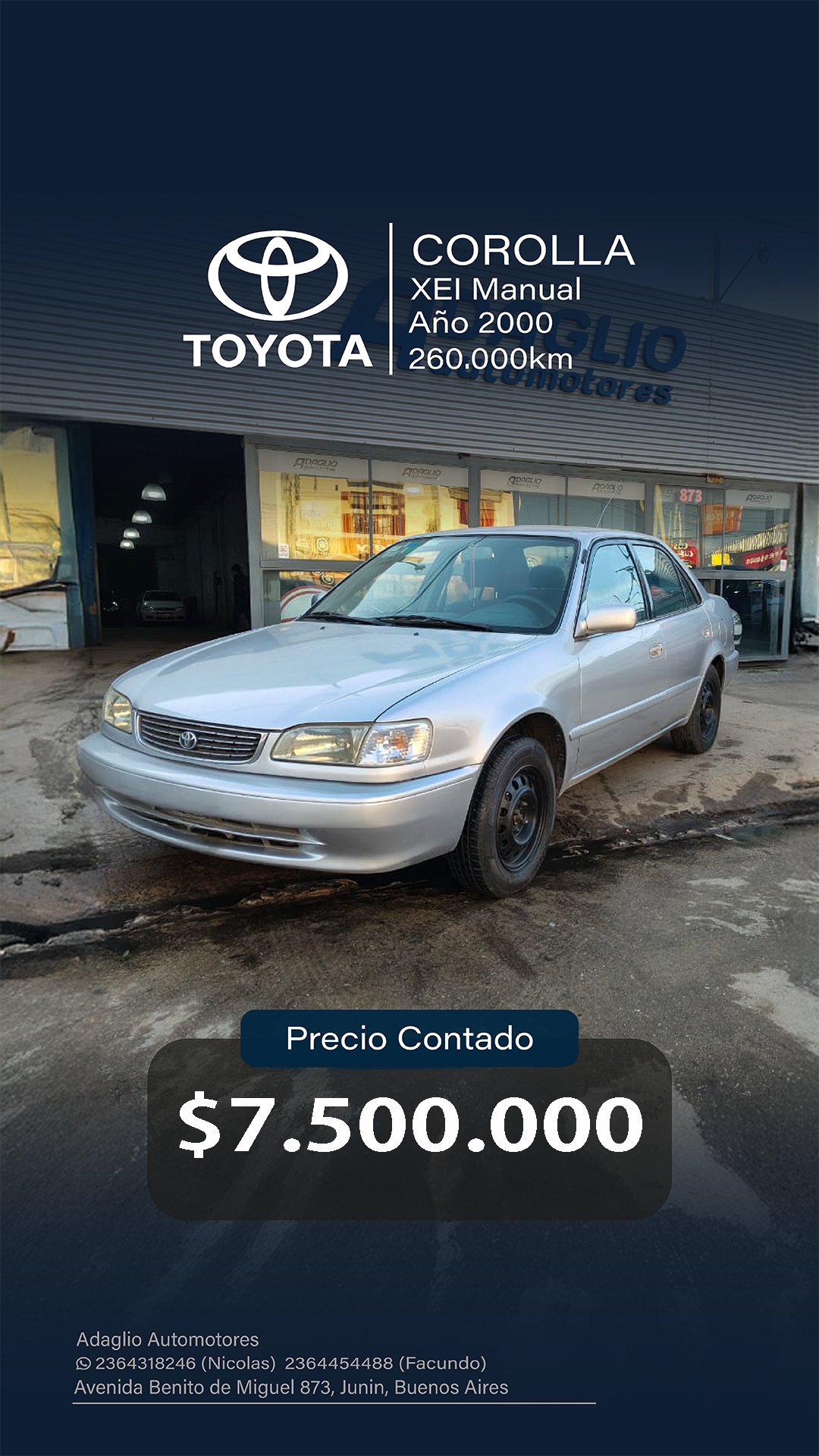 Miniatura 3 de TOYOTA COROLLA XEI 2000