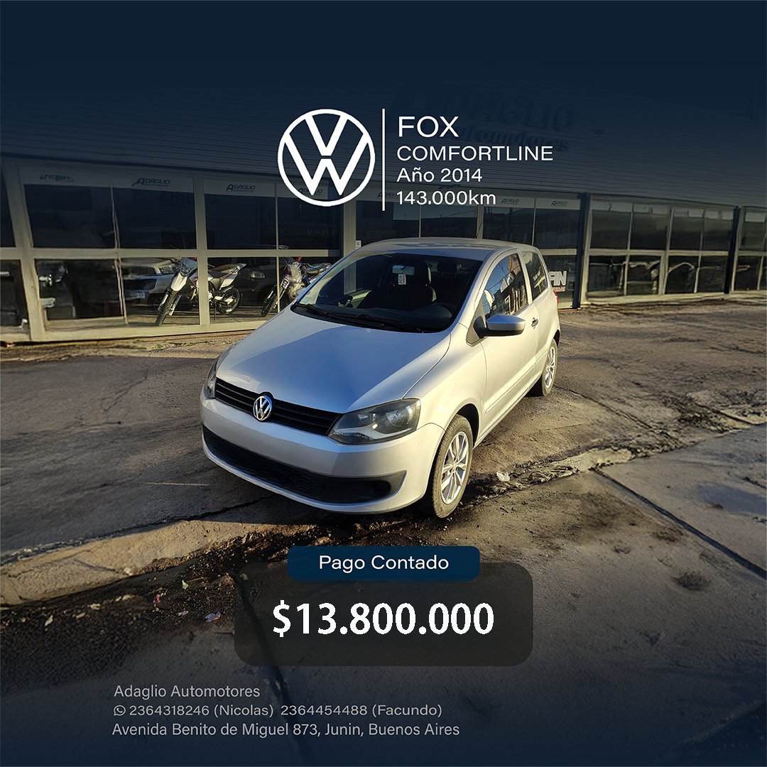 VOLKSWAGEN FOX COMFORTLINE