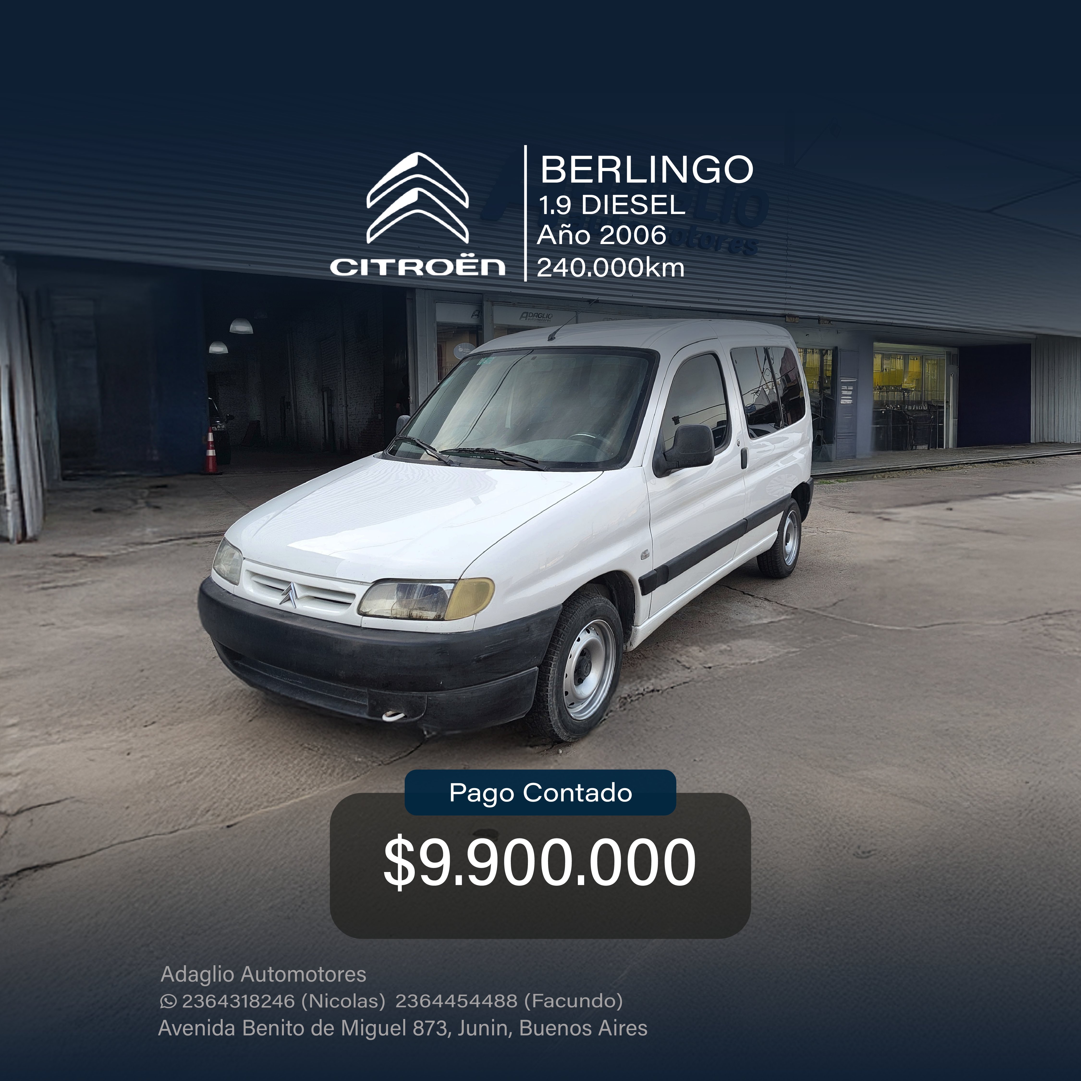 CITROEN BERLINGO 1.9 D