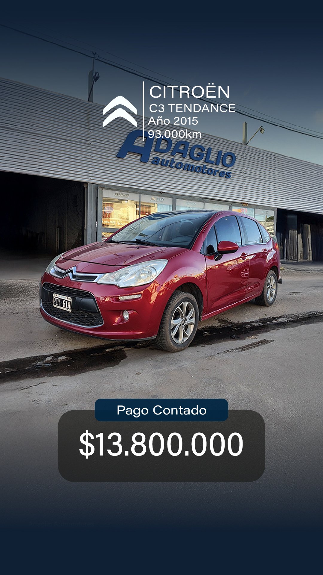 Miniatura 3 de CITROEN C3 TENDANCE 2015