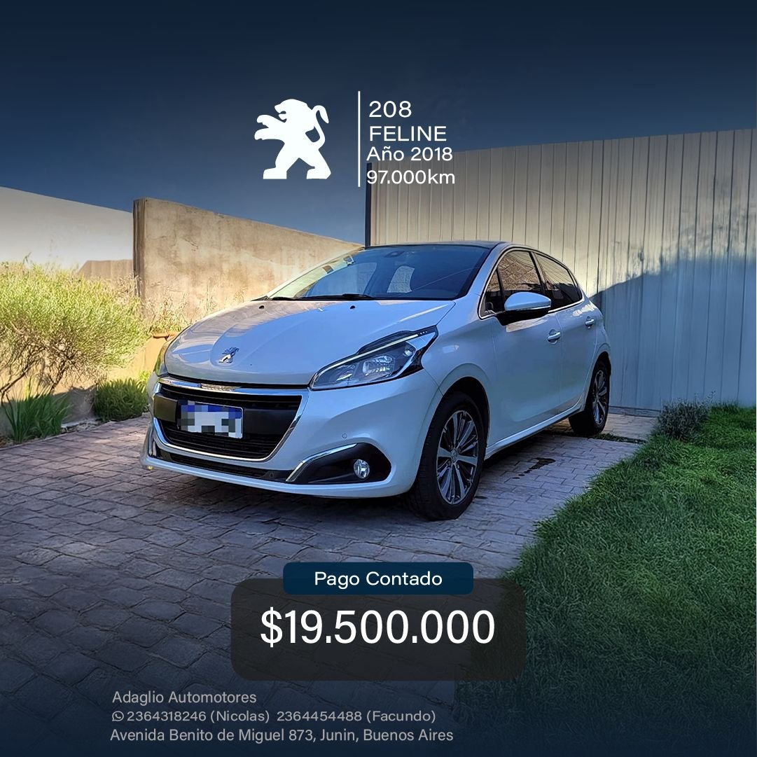 PEUGEOT 208 FELINE