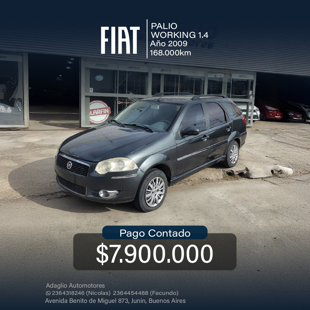 FIAT PALIO WORKING 1.4