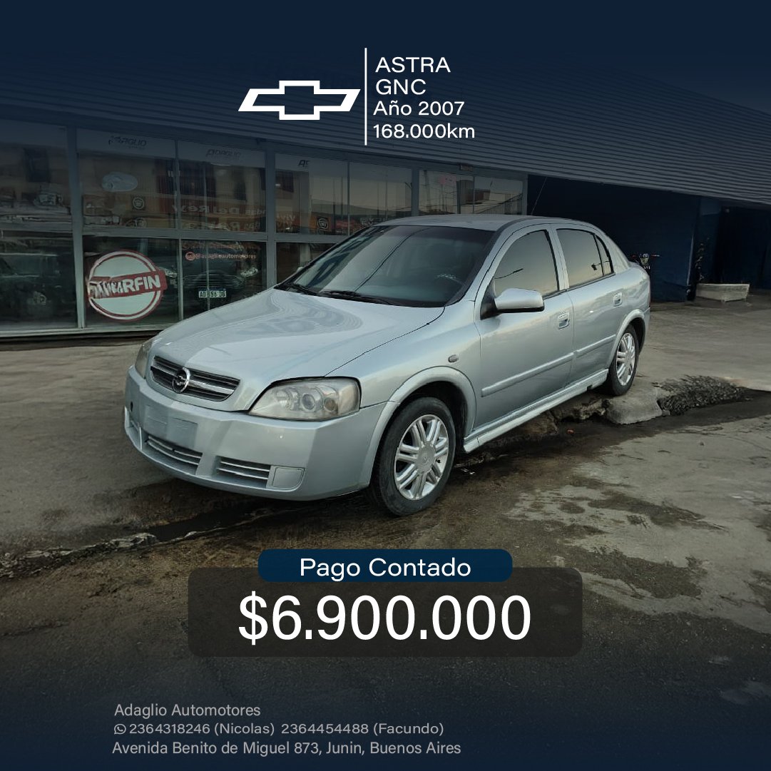 CHEVROLET ASTRA GNC
