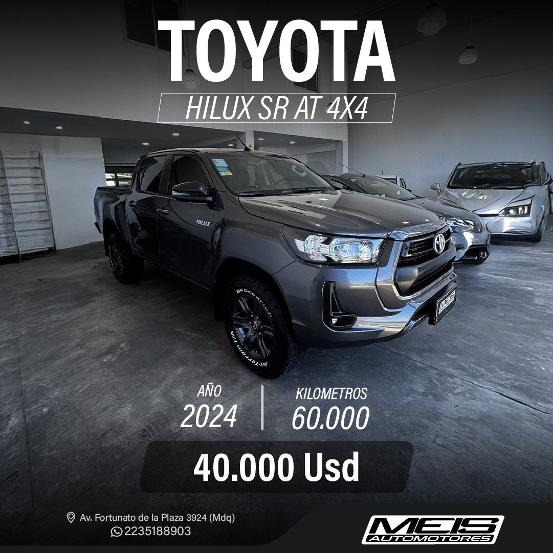 TOYOTA HILUX SR AT 4X4