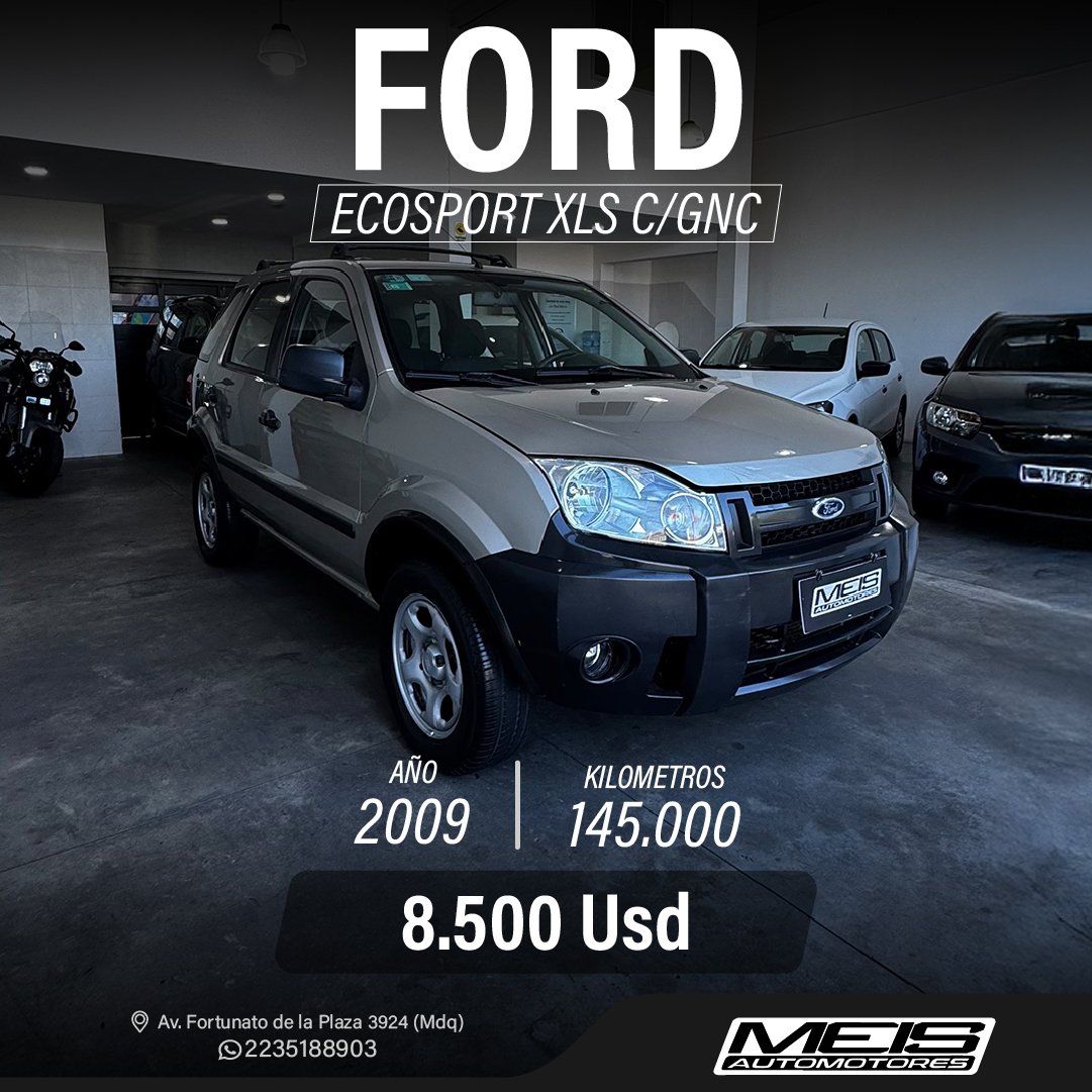 FORD ECOSPORT XLS C/GNC