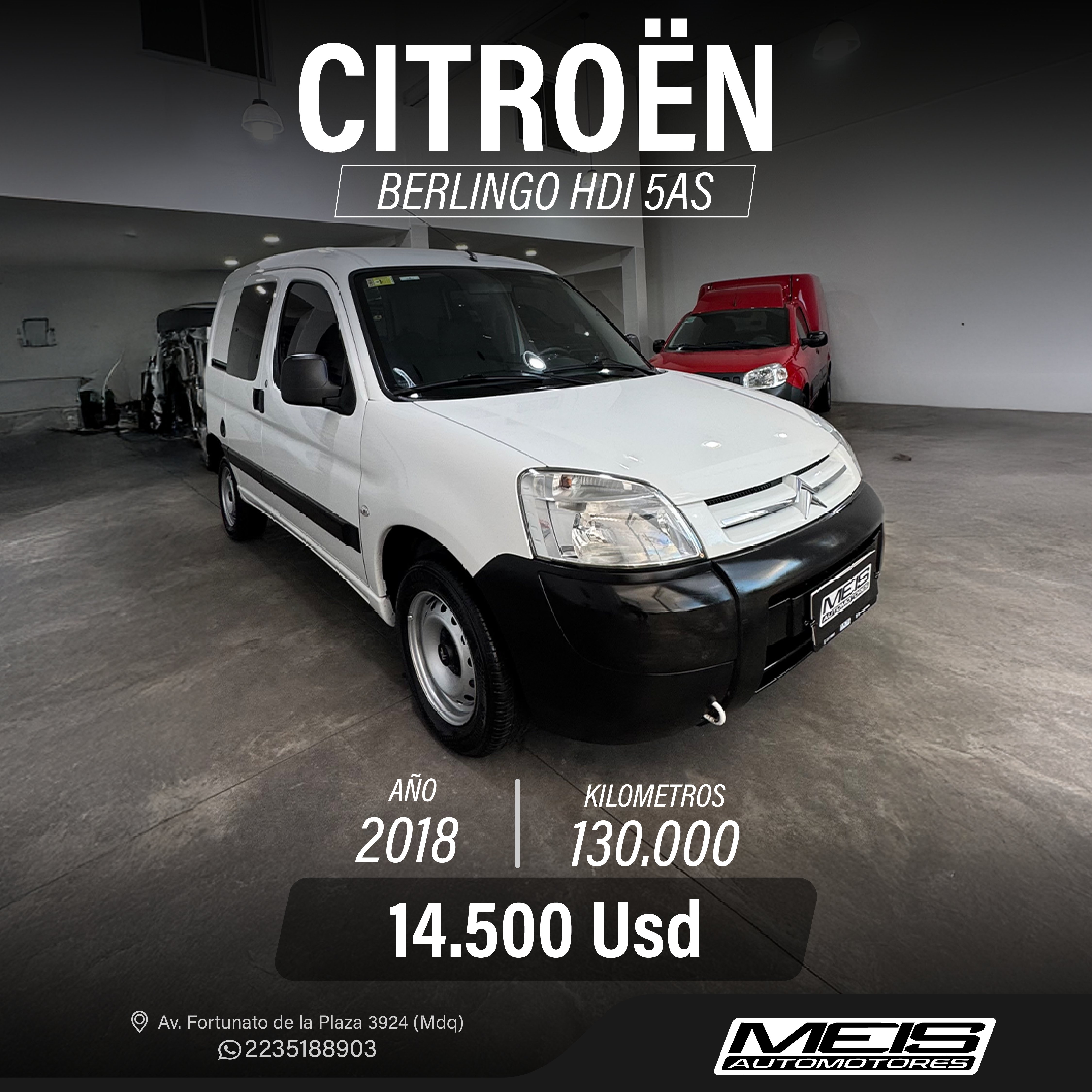 CITROEN BERLINGO HDI 5 ASIENTOS