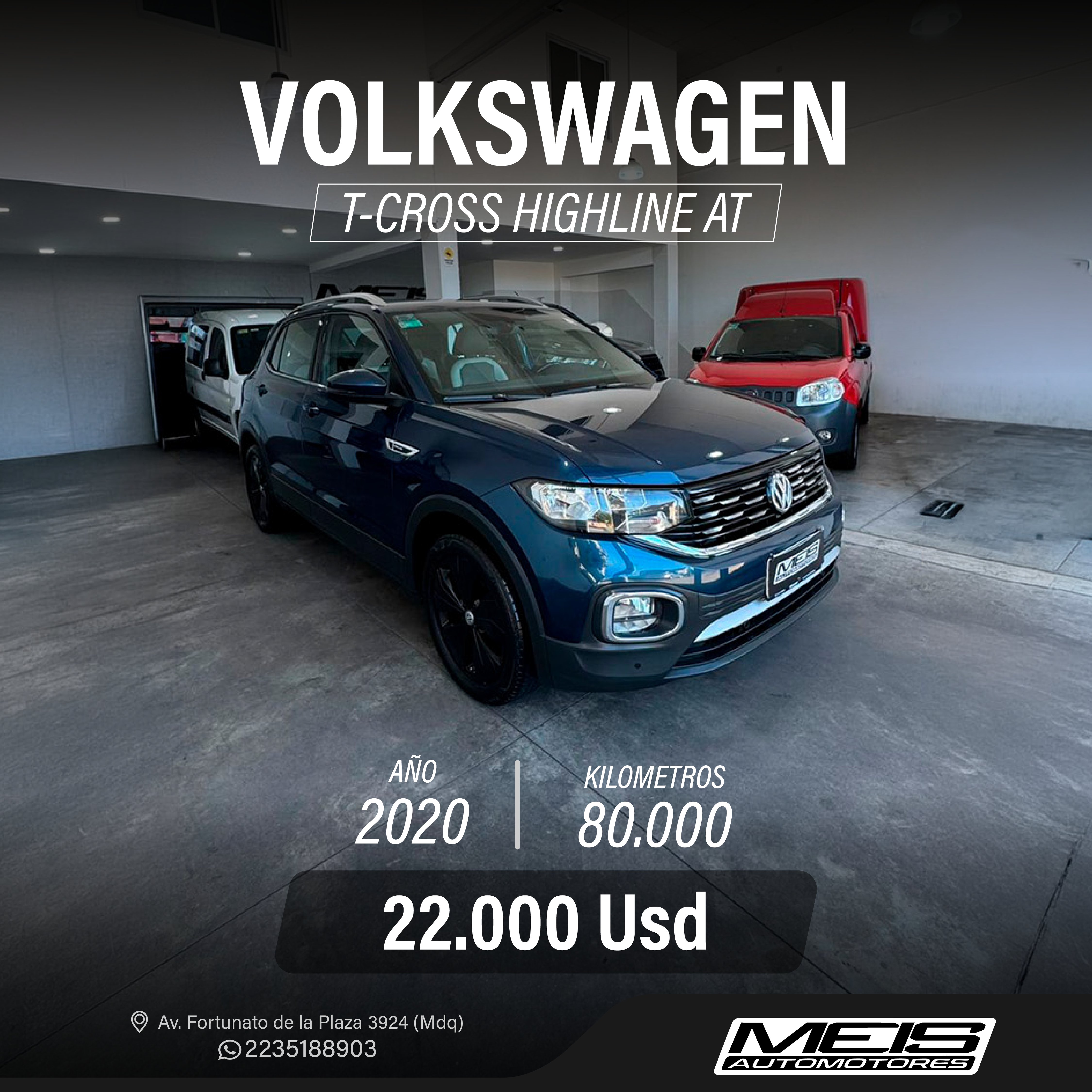 VOLKSWAGEN T-CROSS HIGHLINE AT